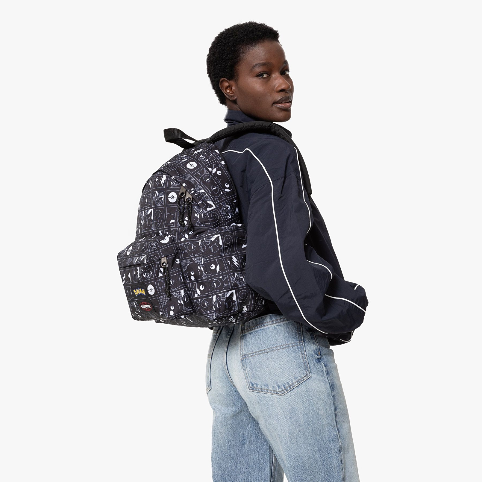 Eastpak POKEMON X EASTPAK DAY PAK'R POKÉMON BLACK SIRT ÇANTASI