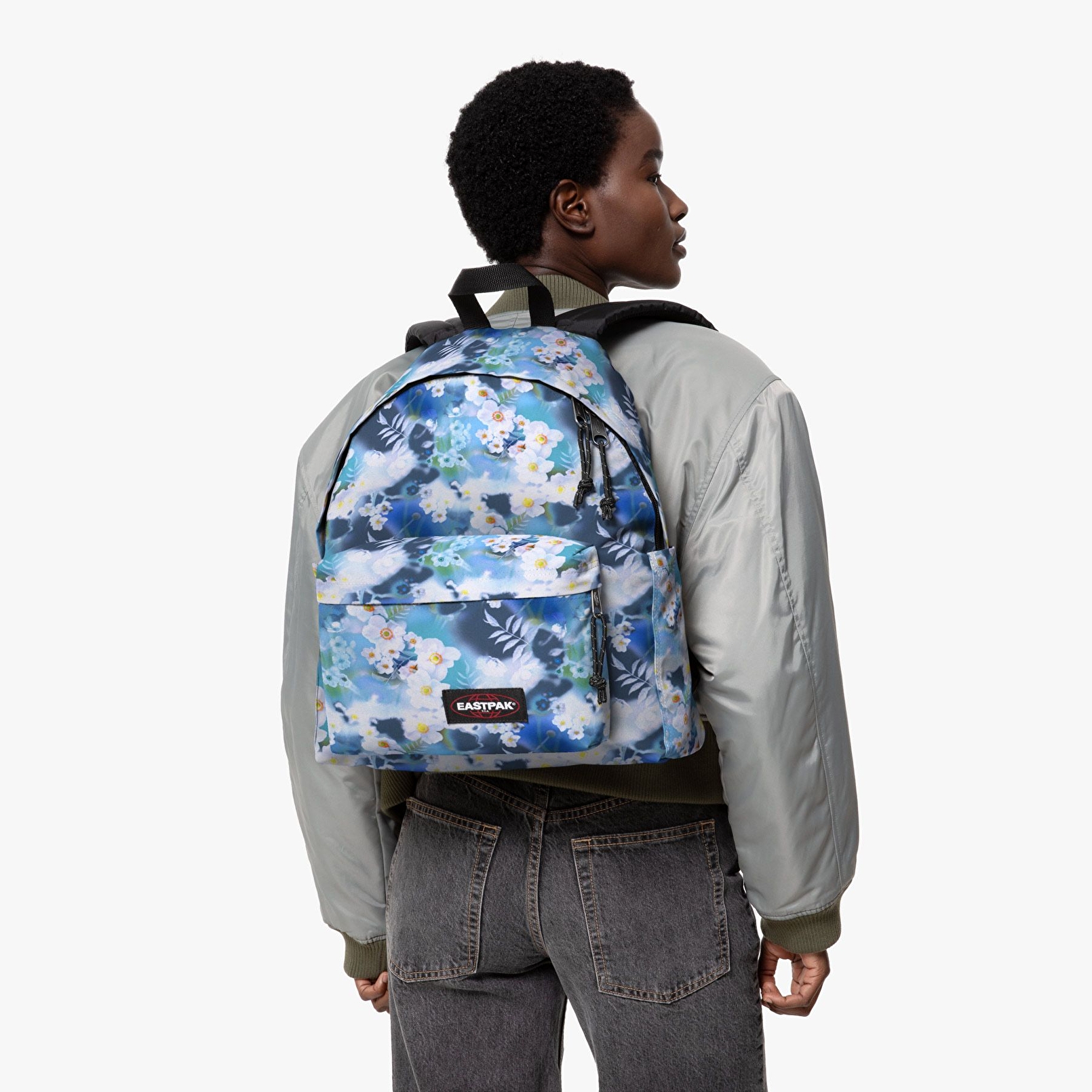 Eastpak DAY PAK'R DREAMFLOWER BLUE SIRT ÇANTASI