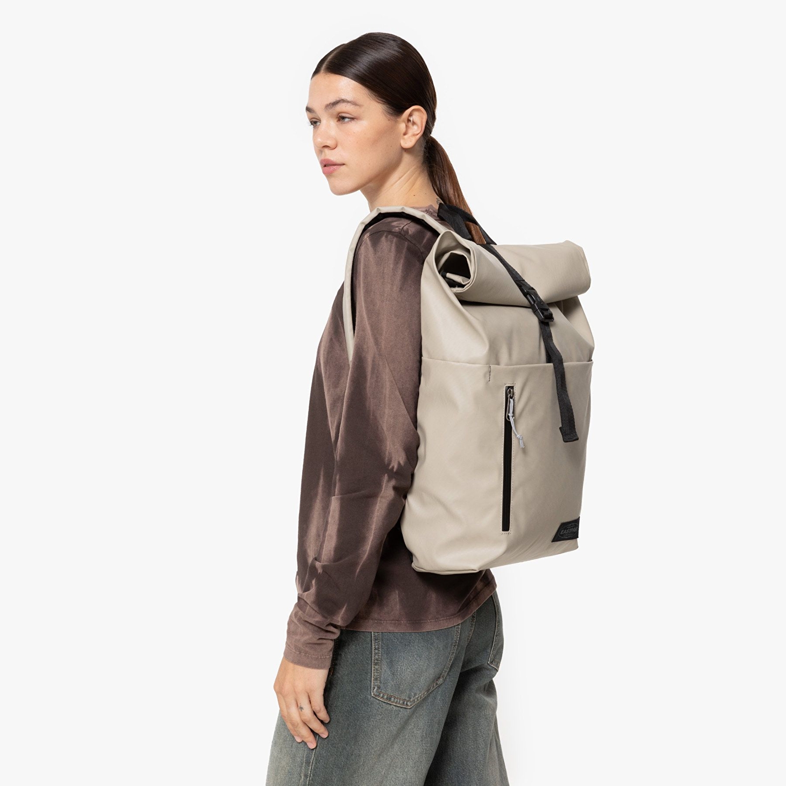 Eastpak UP ROLL TARP BEIGE SIRT ÇANTASI