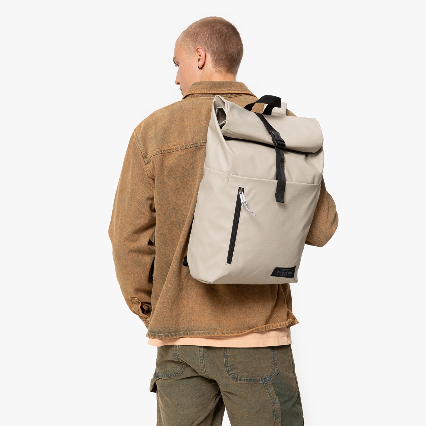 Eastpak UP ROLL TARP BEIGE SIRT ÇANTASI