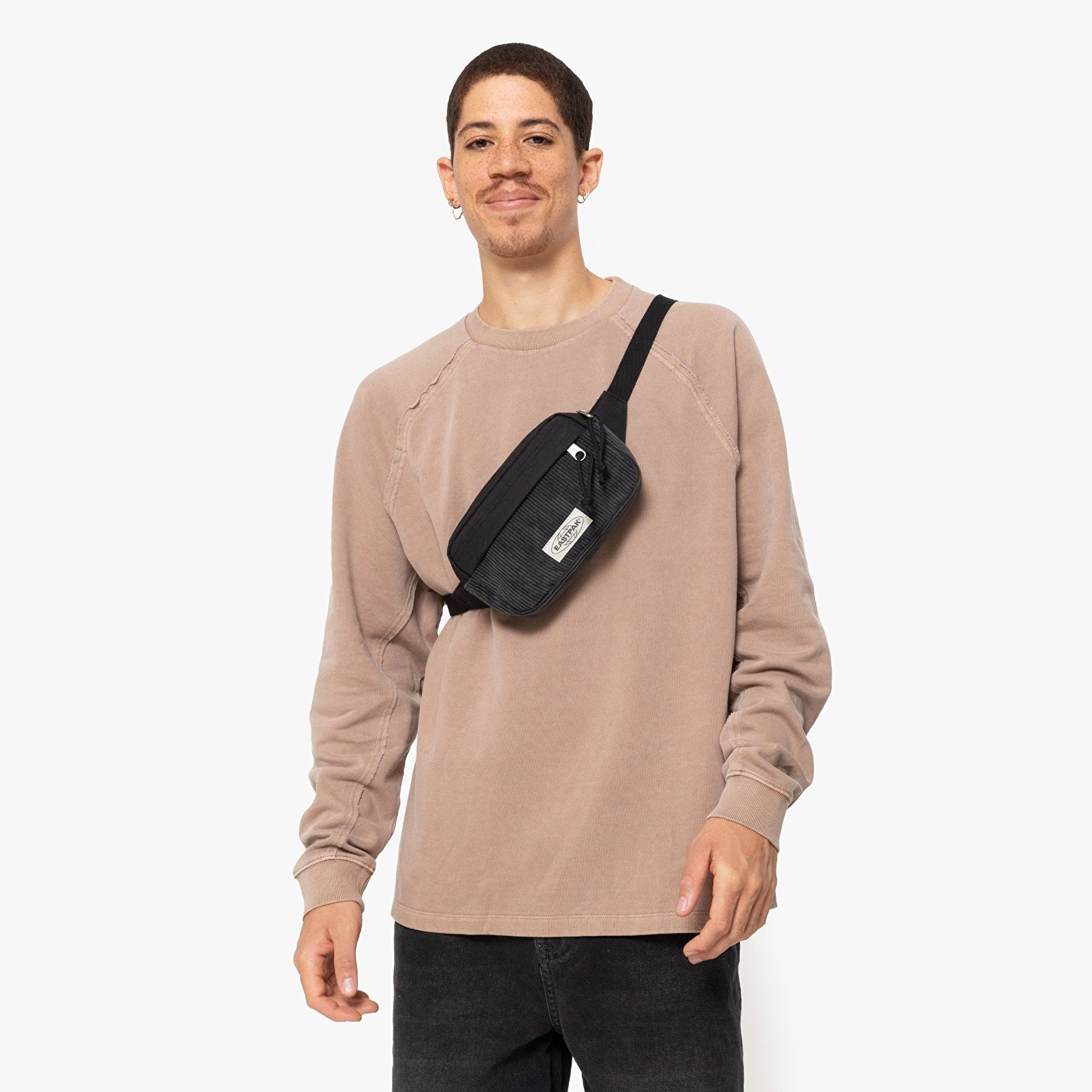 Eastpak BOUNCER CORDFUNK BLACK BEL ÇANTASI