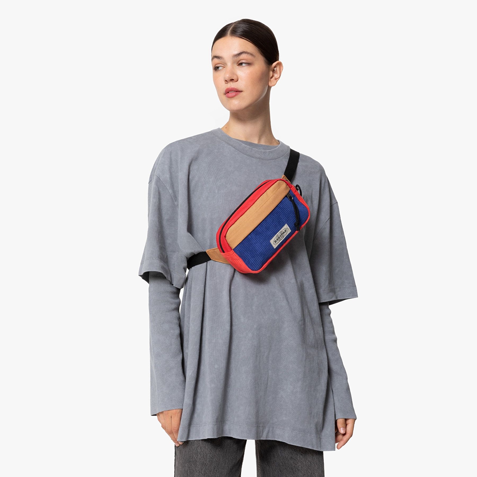 Eastpak BOUNCER CORDFUNK NAVY BEL ÇANTASI