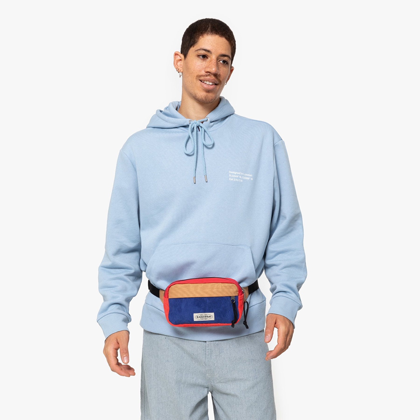 Eastpak BOUNCER CORDFUNK NAVY BEL ÇANTASI