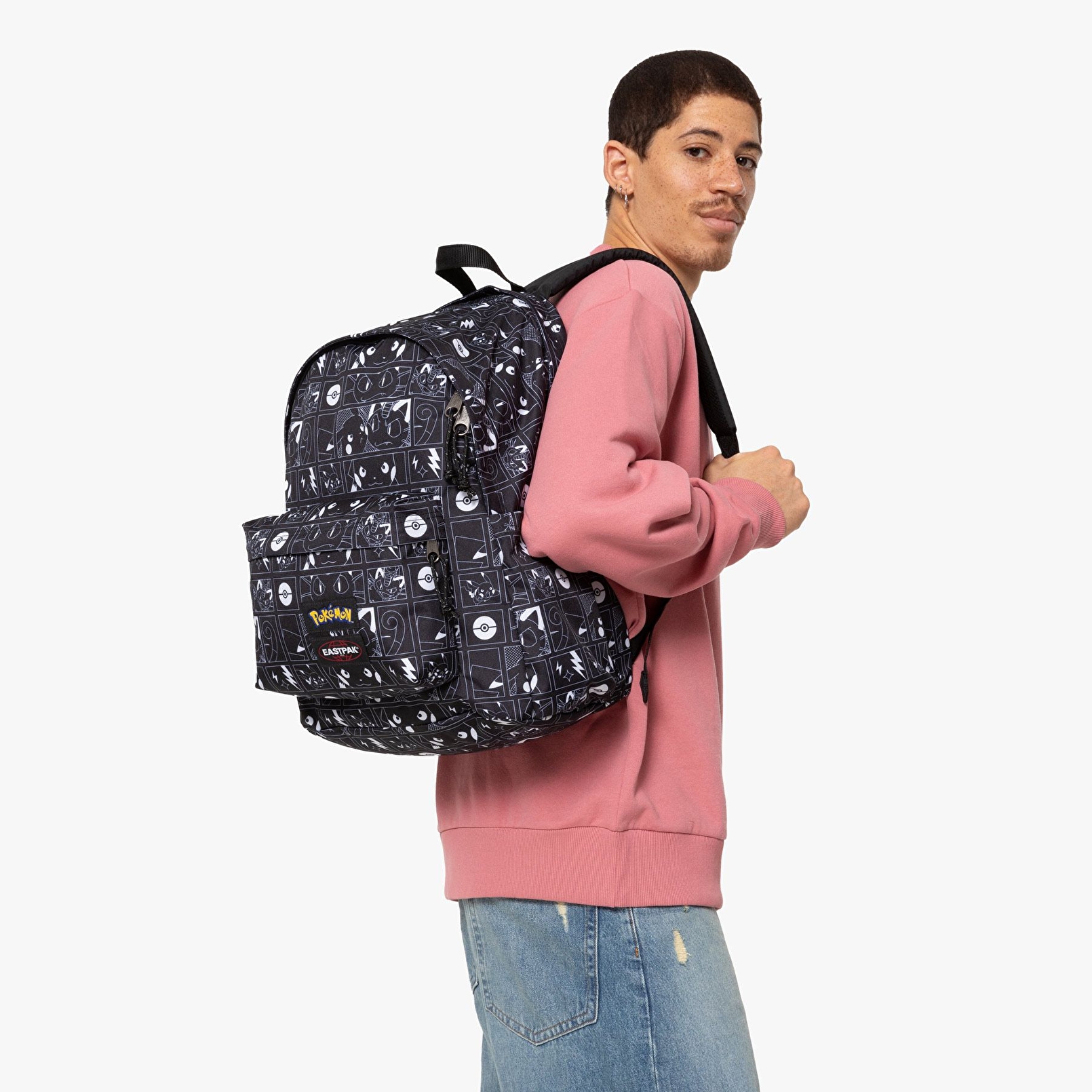 Eastpak POKEMON X EASTPAK DAY OFFICE POKÉMON BLACK SIRT ÇANTASI