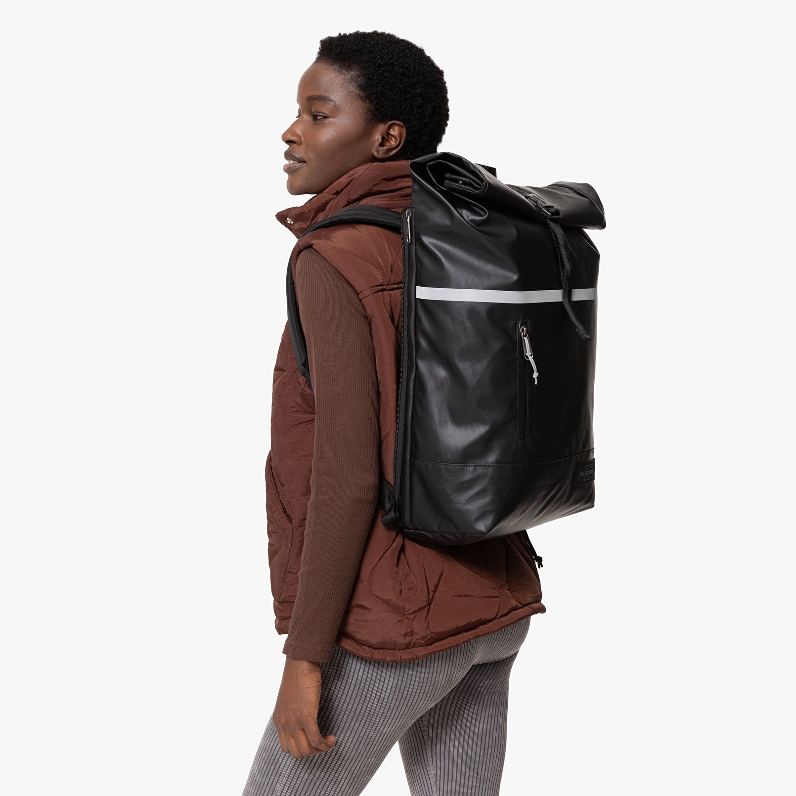 Eastpak UP ROLL BIKE TARP BLACK SIRT ÇANTASI