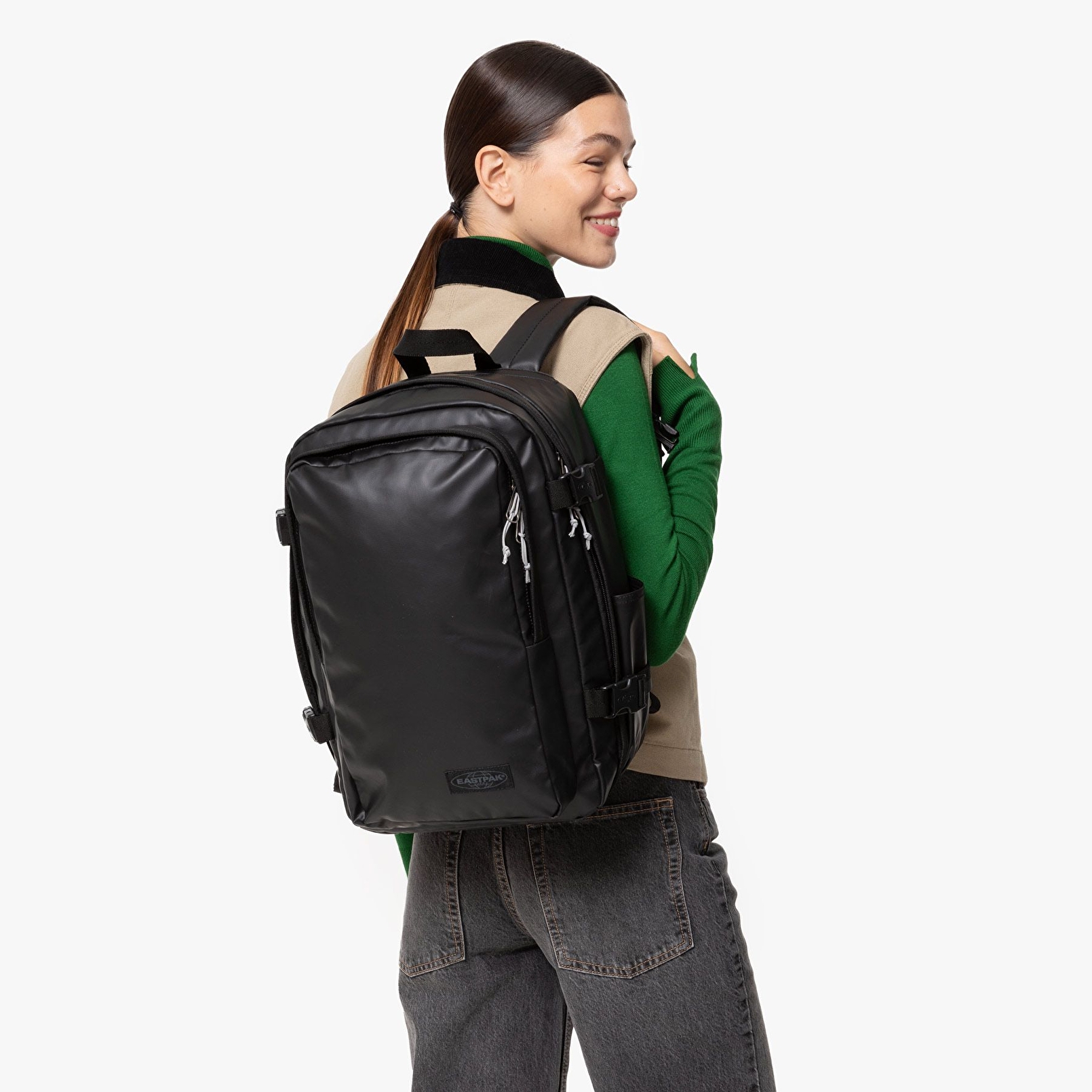 Eastpak CABIN PAK'R TARP BLACK SIRT ÇANTASI