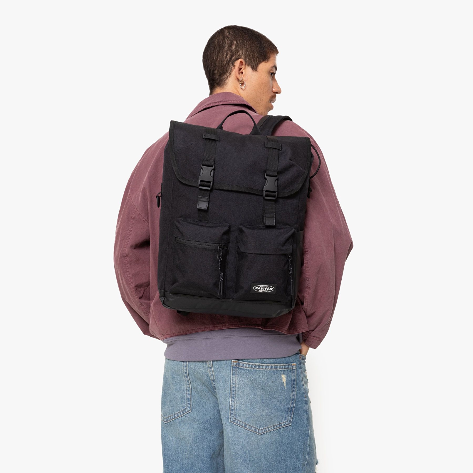Eastpak ICON TOPLOAD ON BLACK SIRT ÇANTASI