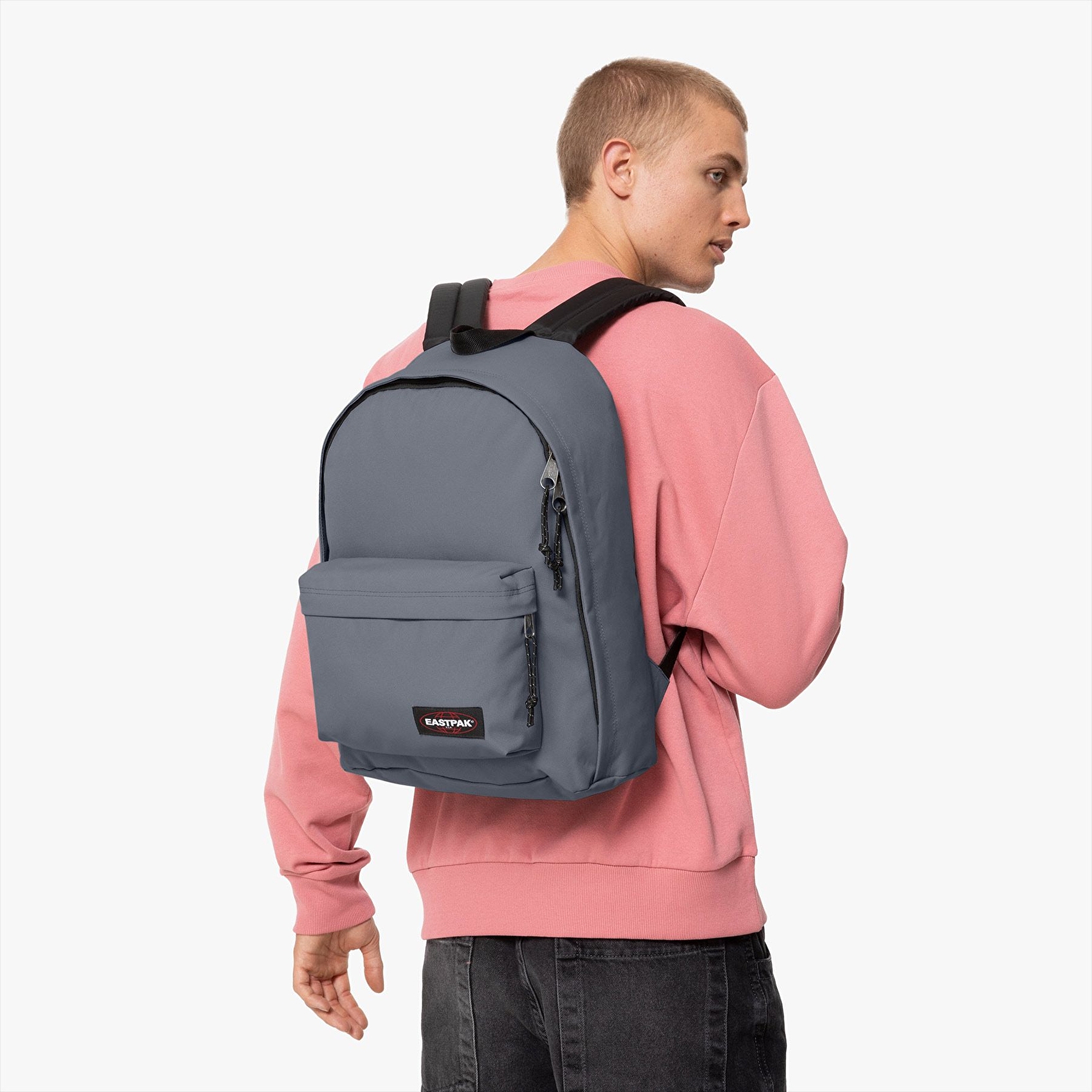 Eastpak OUT OF OFFICE COBBLE GREY SIRT ÇANTASI