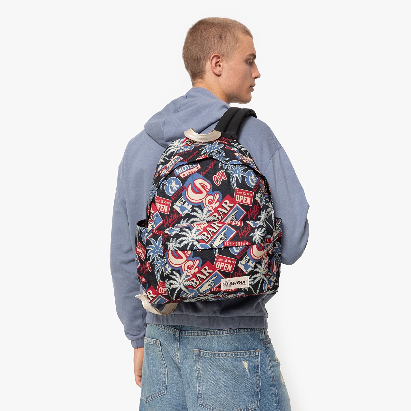Eastpak DAY PAK'R ROAD TO PRINT SIRT ÇANTASI
