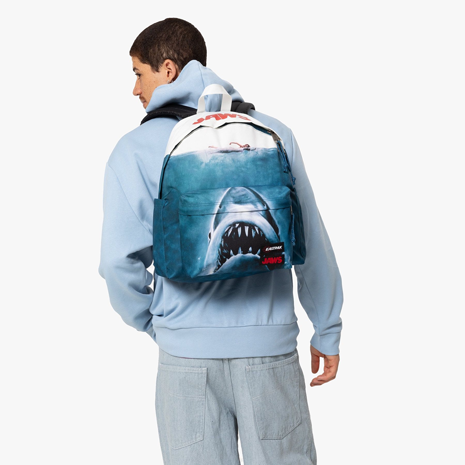 Eastpak JAWS X EASTPAK DAY PAK'R JAWS POSTER SIRT ÇANTASI