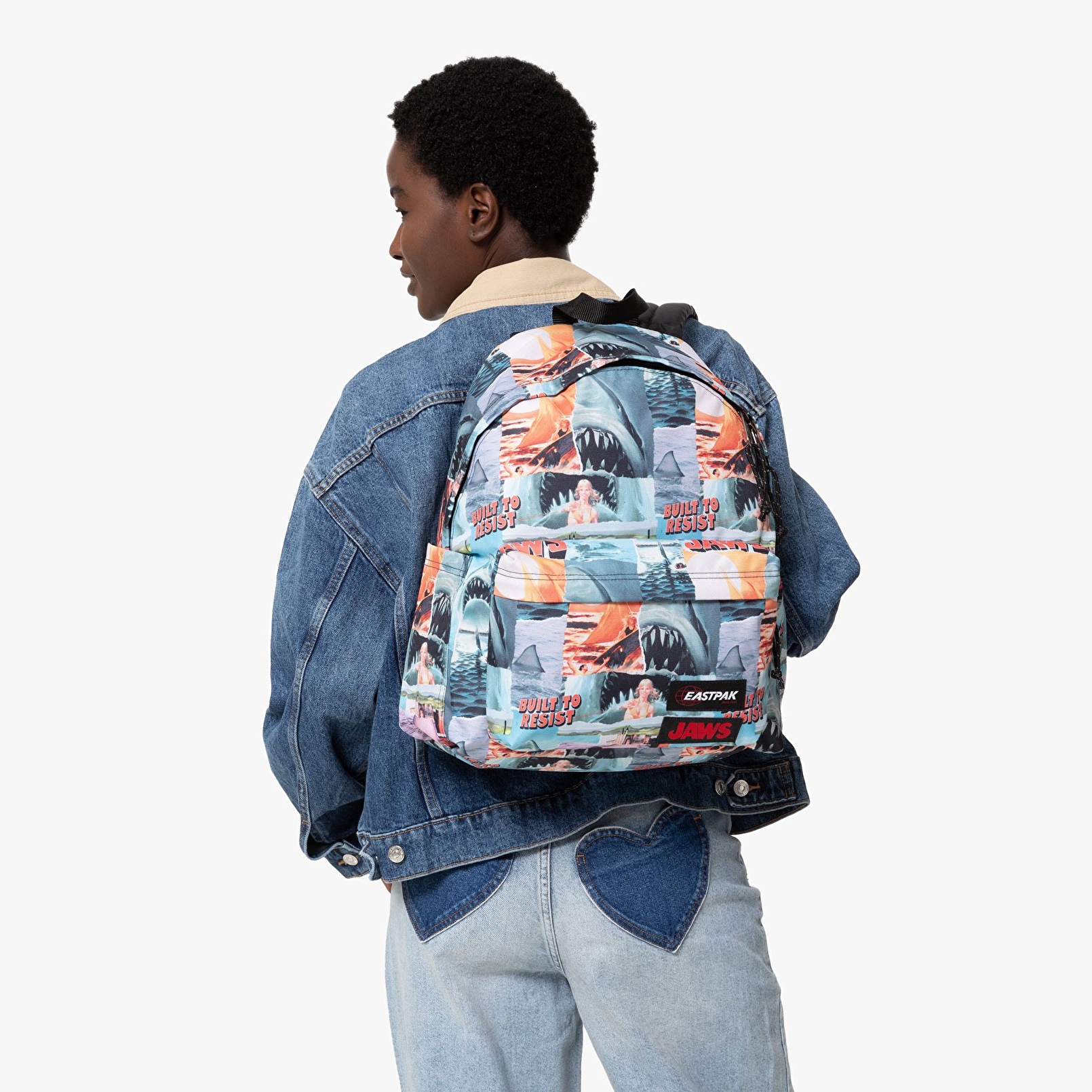 Eastpak JAWS X EASTPAK DAY PAK'R JAWS PRINT SIRT ÇANTASI