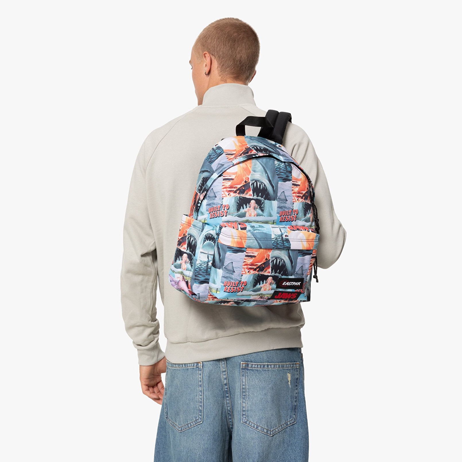 Eastpak JAWS X EASTPAK DAY PAK'R JAWS PRINT SIRT ÇANTASI