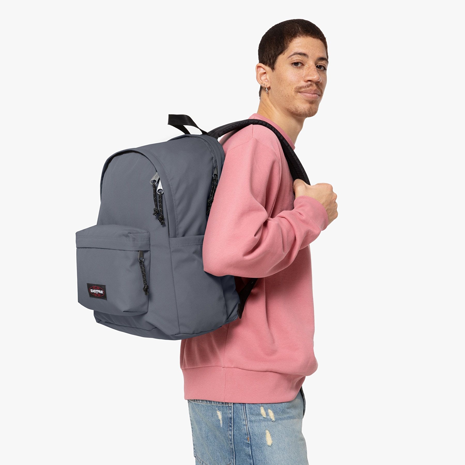 Eastpak DAY OFFICE COBBLE GREY SIRT ÇANTASI