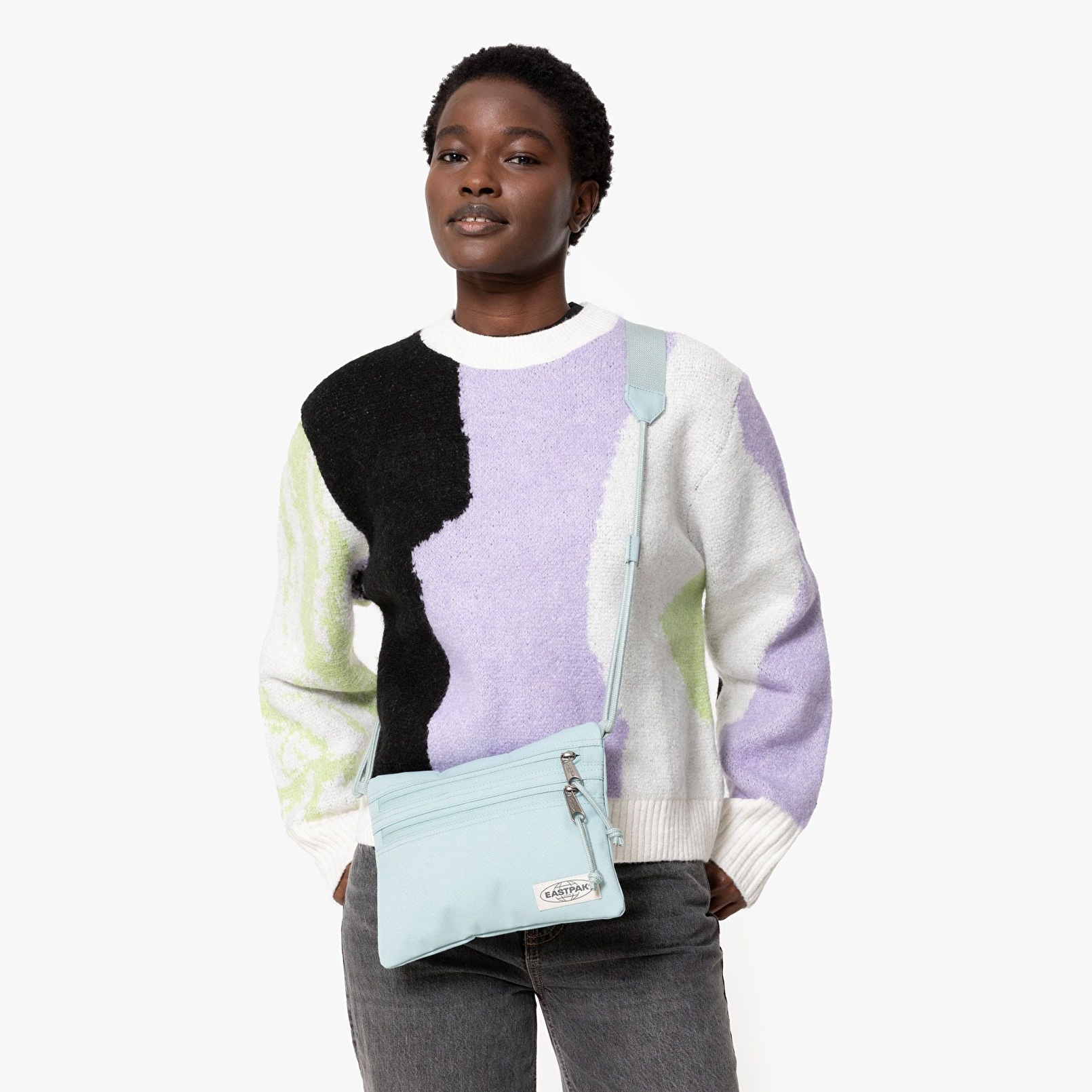 Eastpak CROSTIN WASHED TURQUOISE OMUZ ÇANTASI