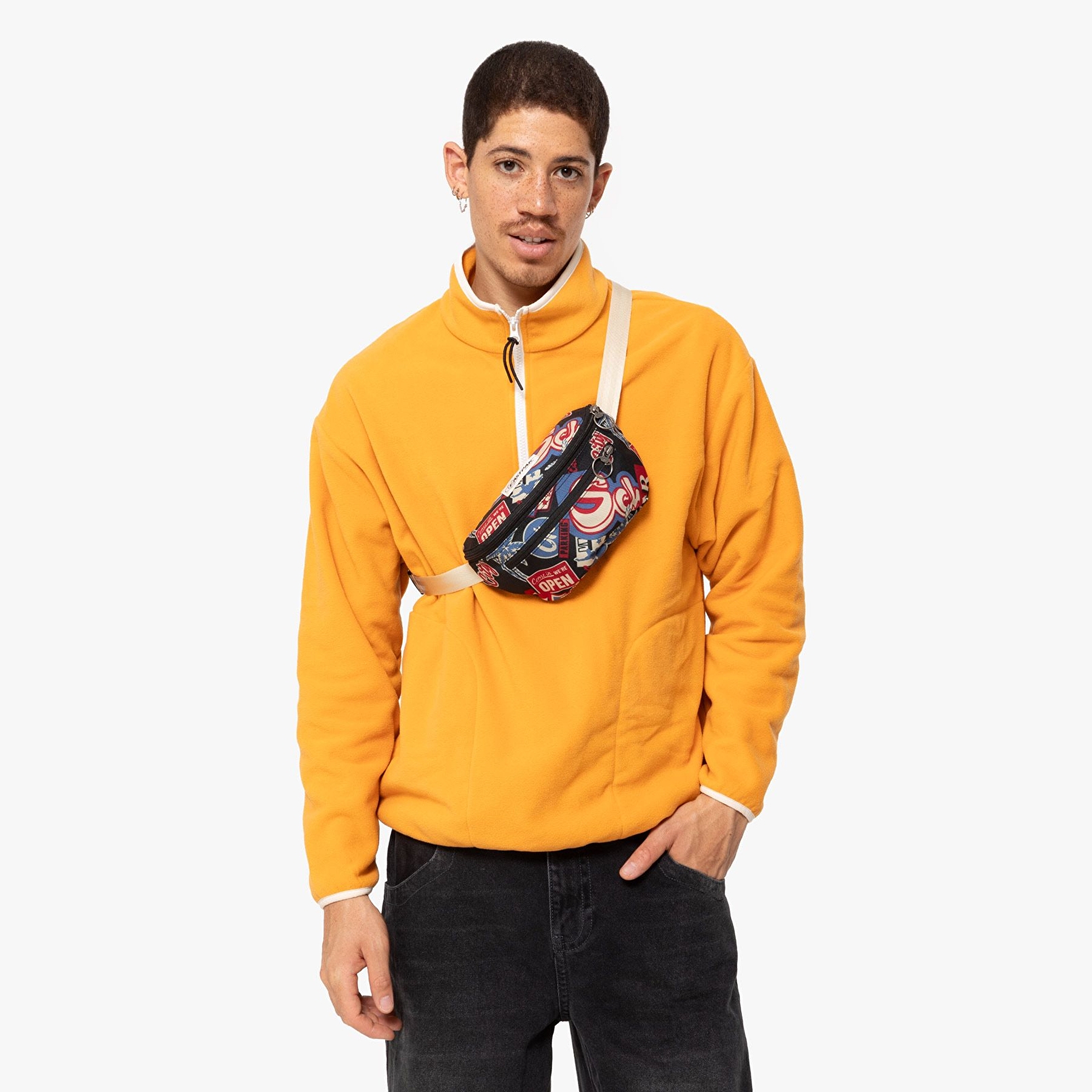 Eastpak SPRINGER BOTTLE ROAD TO PRINT BEL ÇANTASI