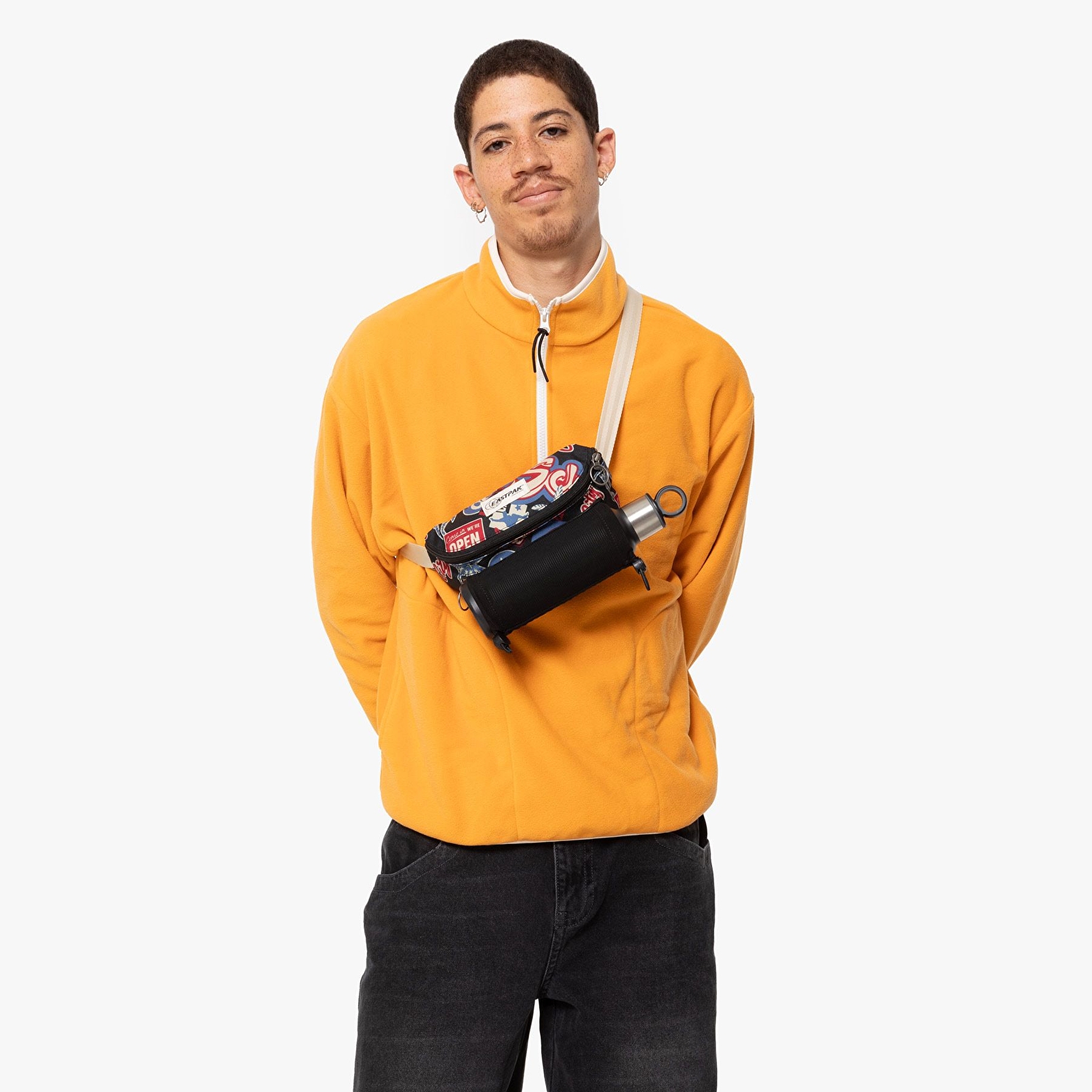 Eastpak SPRINGER BOTTLE ROAD TO PRINT BEL ÇANTASI