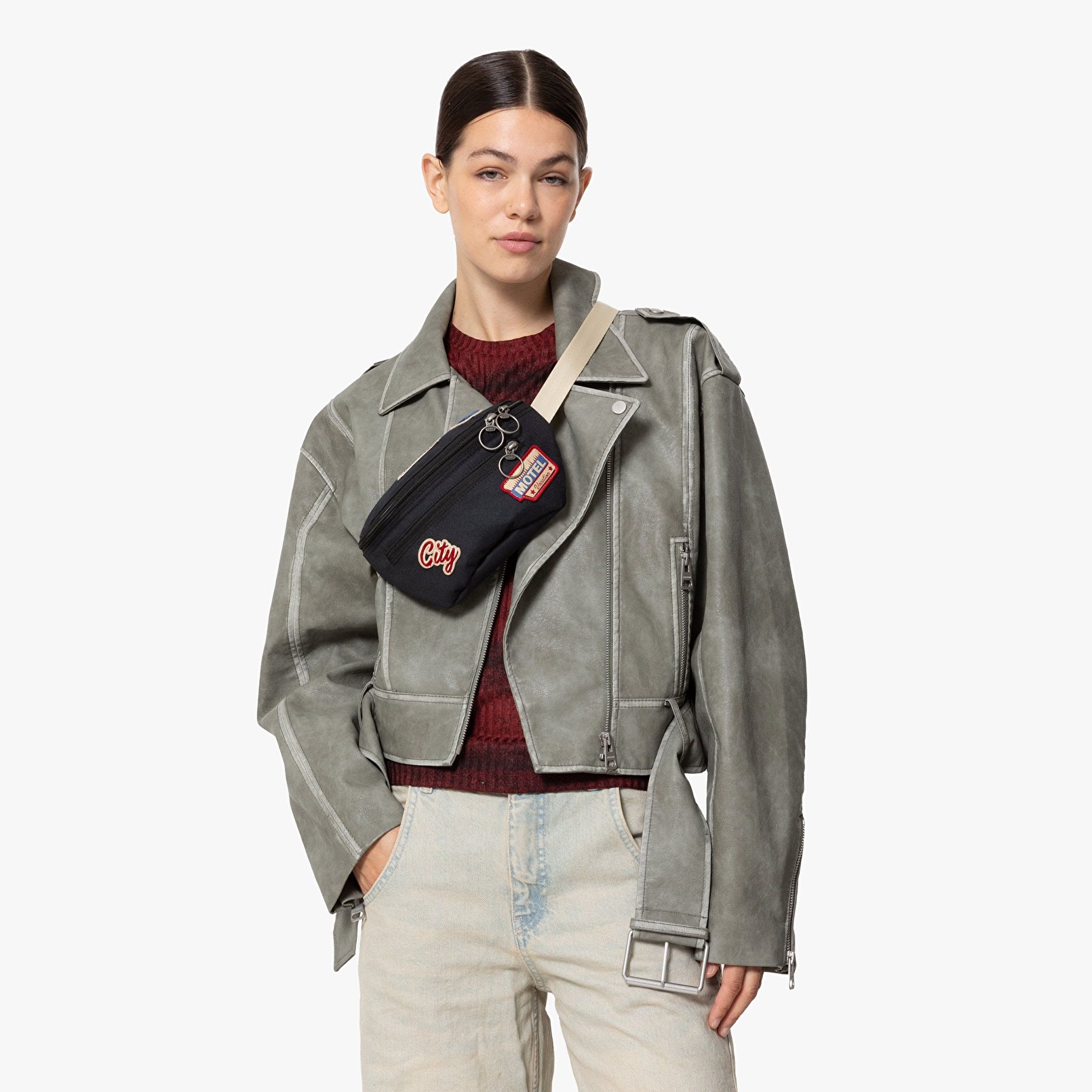 Eastpak SPRINGER BOTTLE ROAD TO PATCHES BEL ÇANTASI