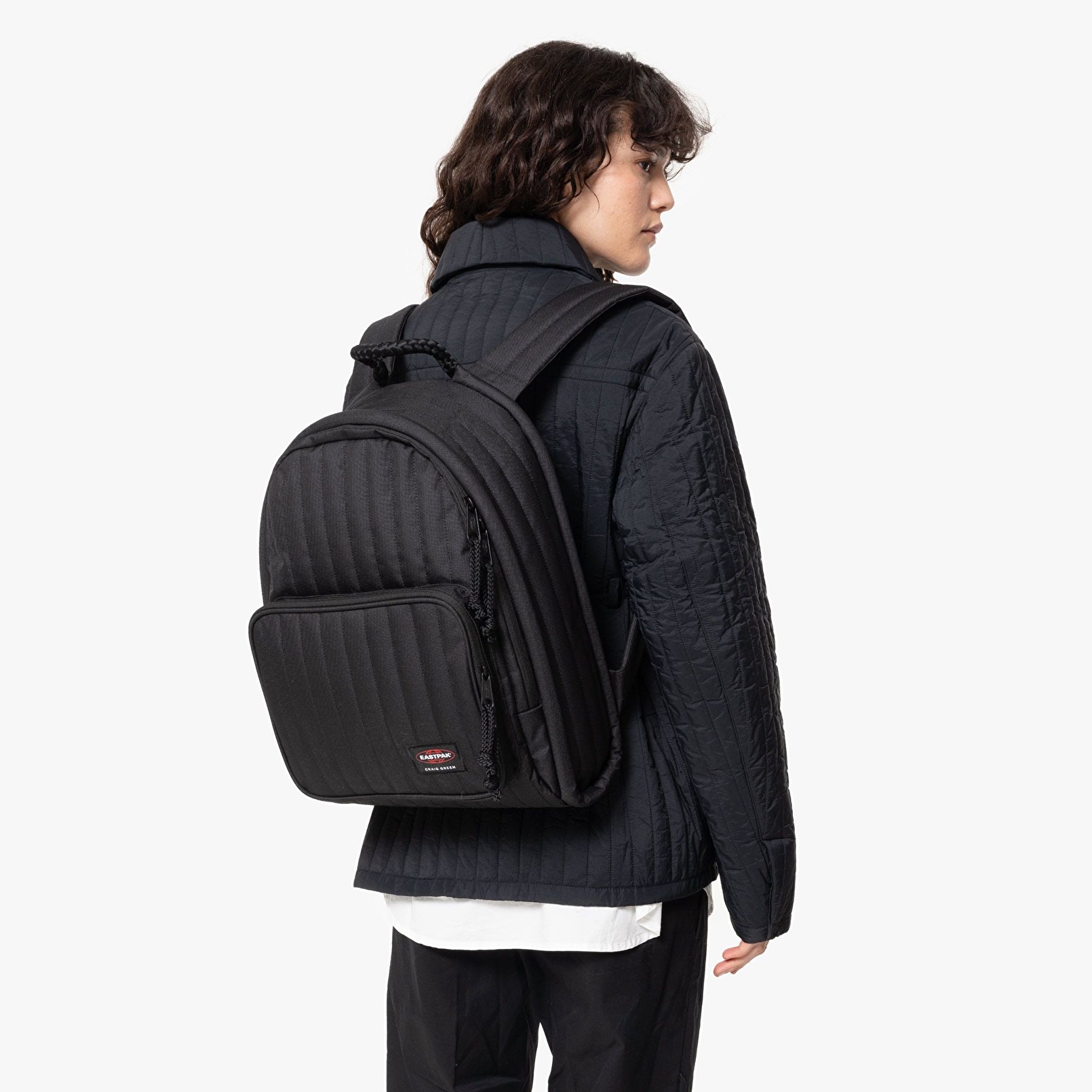 Eastpak QUILTED PADDED PAK'R CG BLACK SIRT ÇANTASI