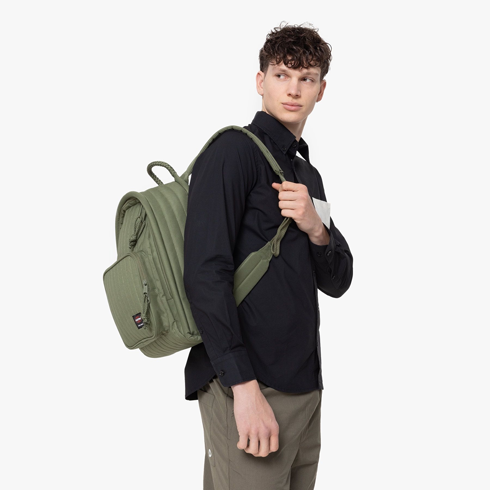 Eastpak QUILTED PADDED PAK'R CG KHAKI SIRT ÇANTASI