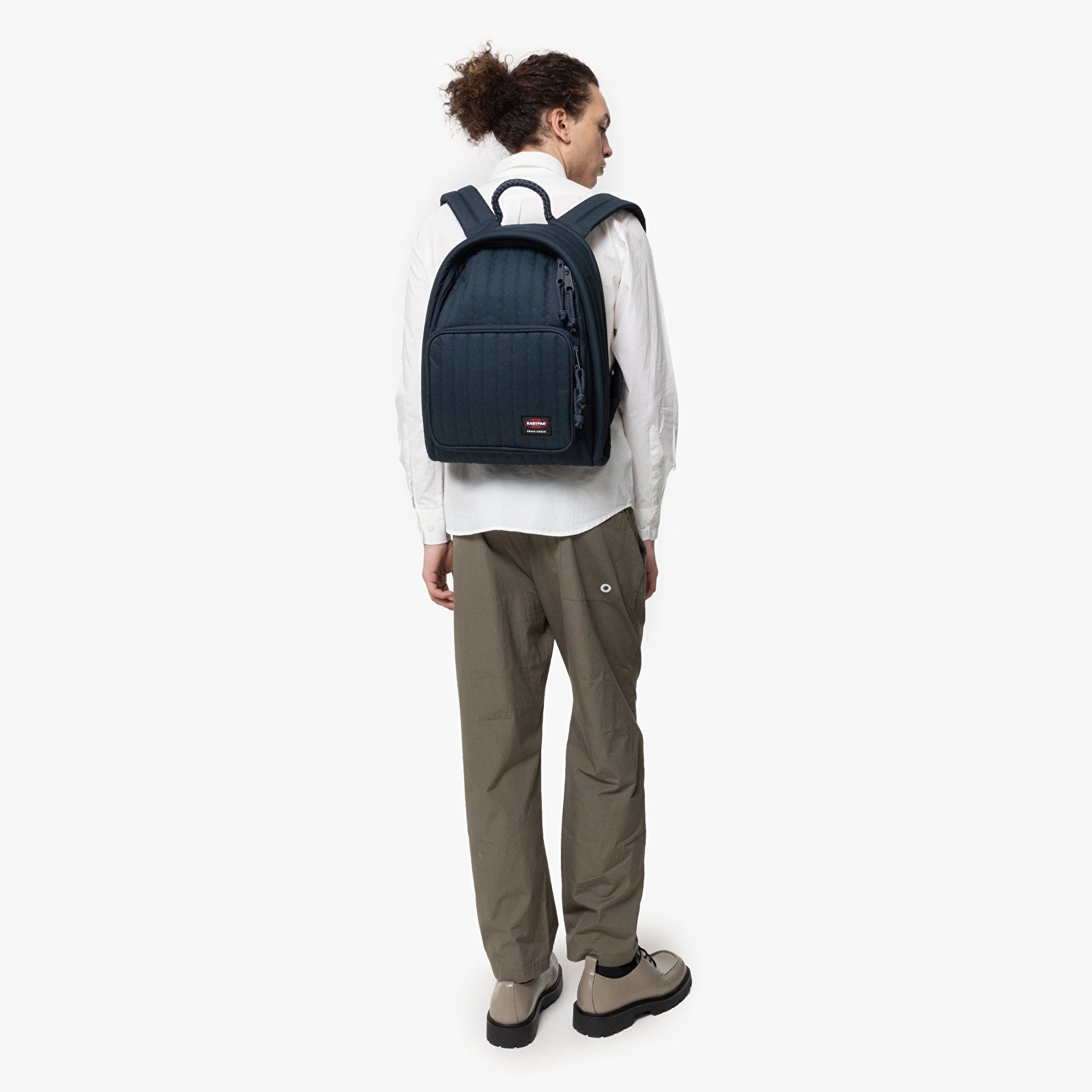 Eastpak QUILTED PADDED PAK'R CG NAVY SIRT ÇANTASI