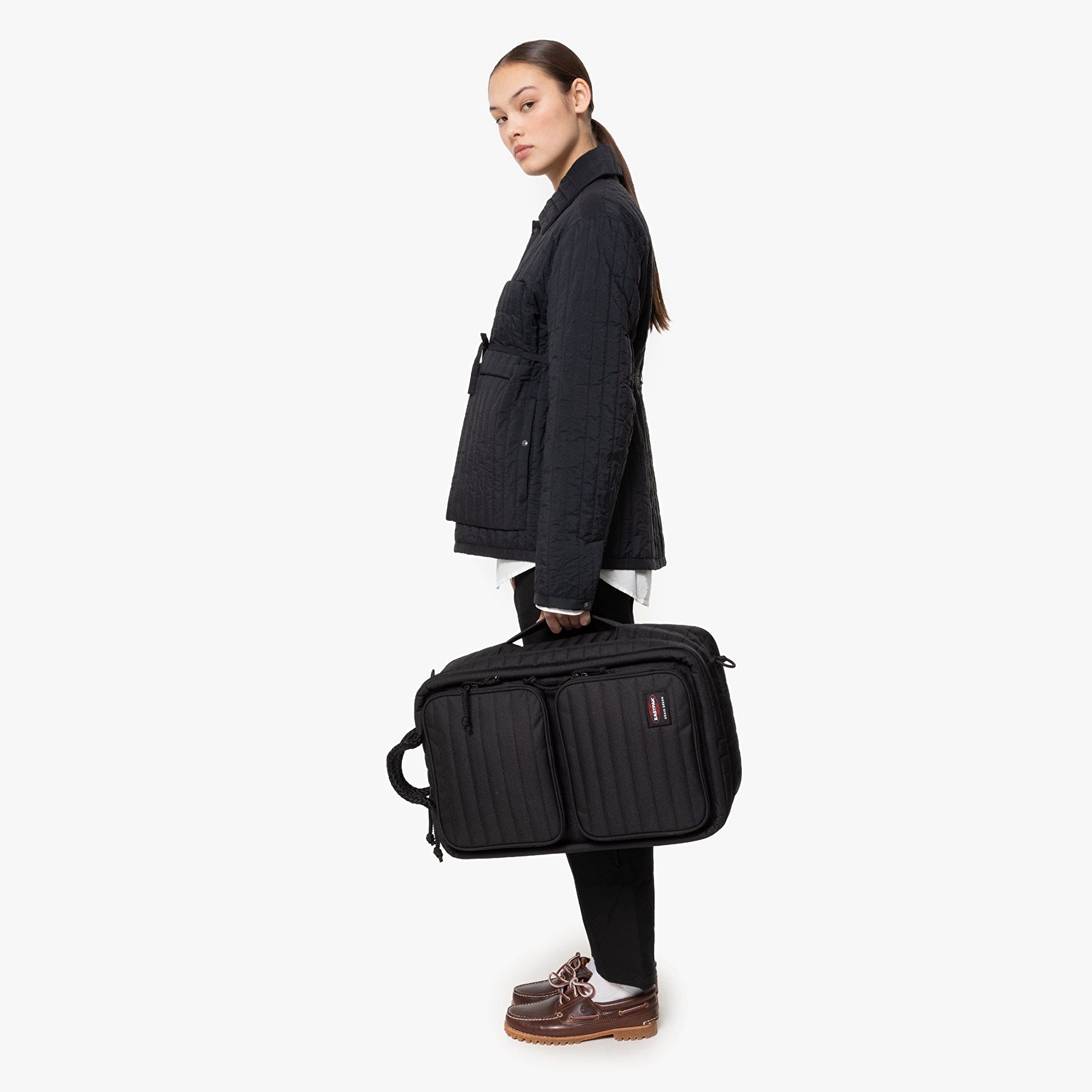 Eastpak QUILTED TRAVEL PACK CG BLACK SEYAHAT ÇANTASI