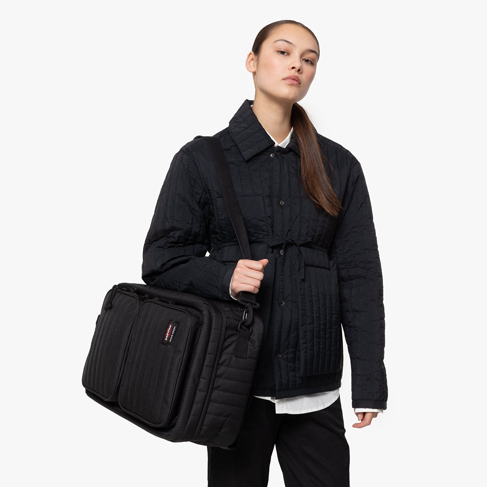 Eastpak QUILTED TRAVEL PACK CG BLACK SEYAHAT ÇANTASI