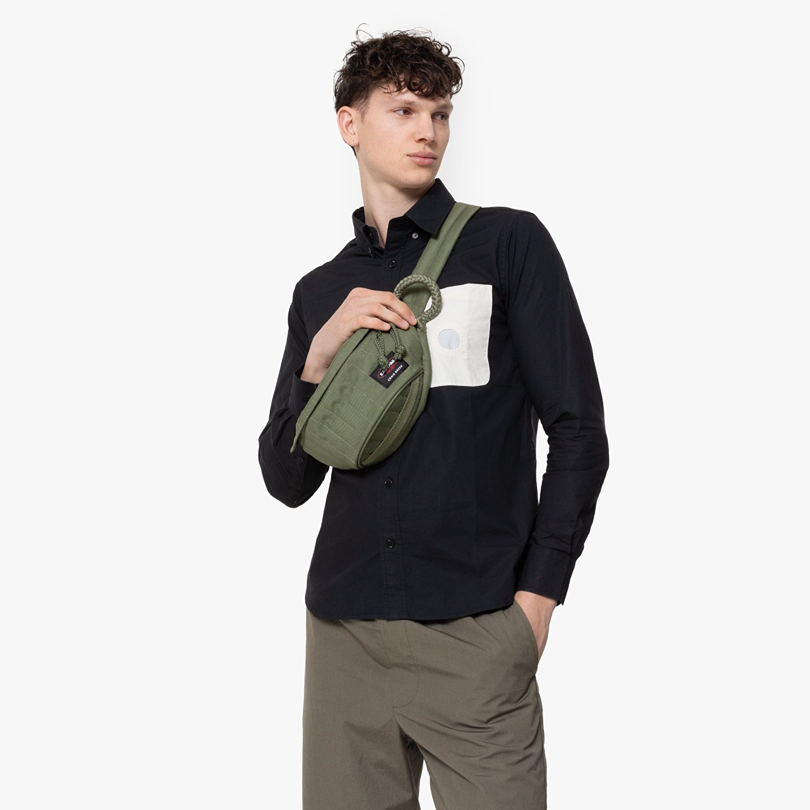 Eastpak QUILTED WAIST BAG CG KHAKI BEL ÇANTASI