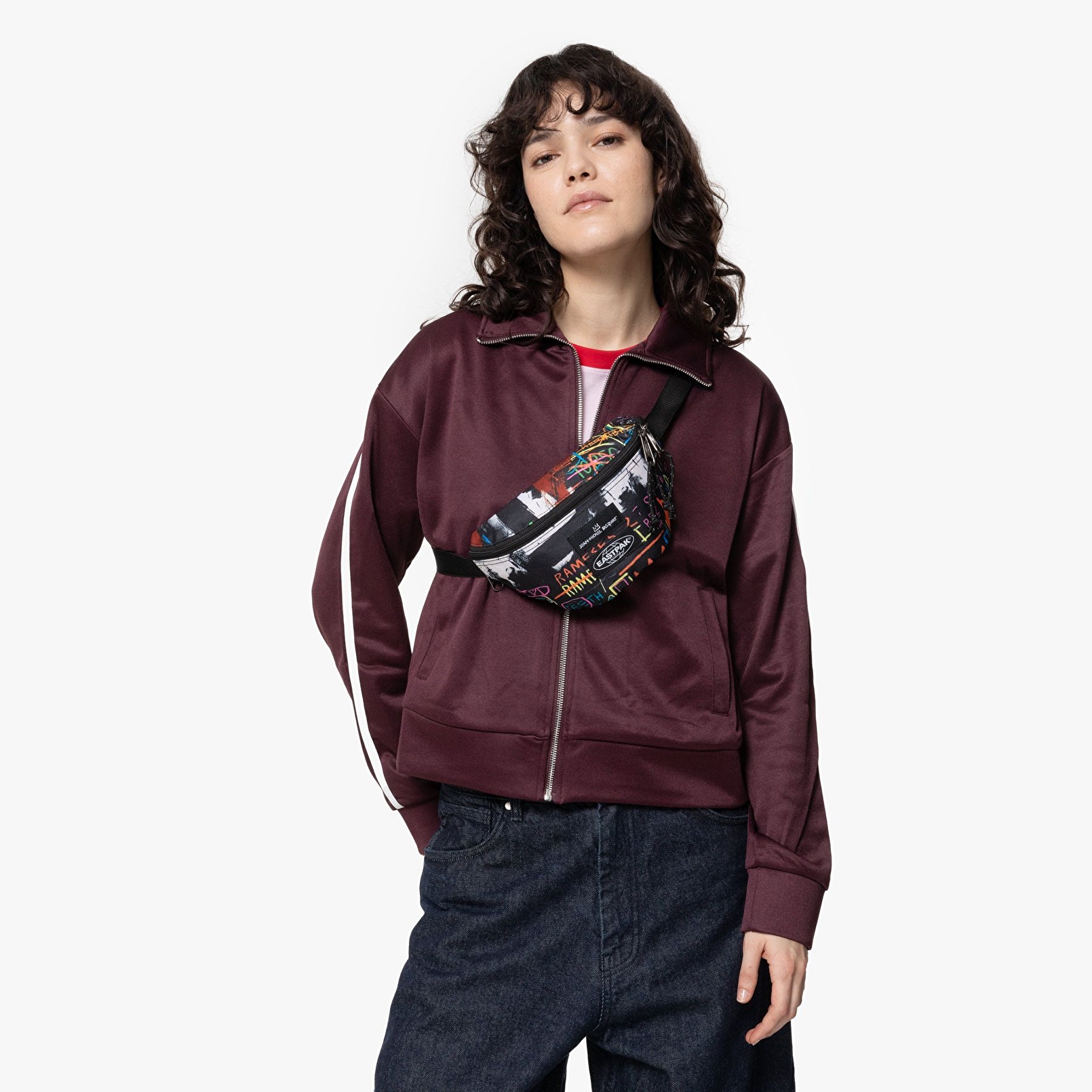 Eastpak BASQUIAT X EASTPAK SPRINGER BASQUIAT KINGS OF EGYPT 2 BEL ÇANTASI