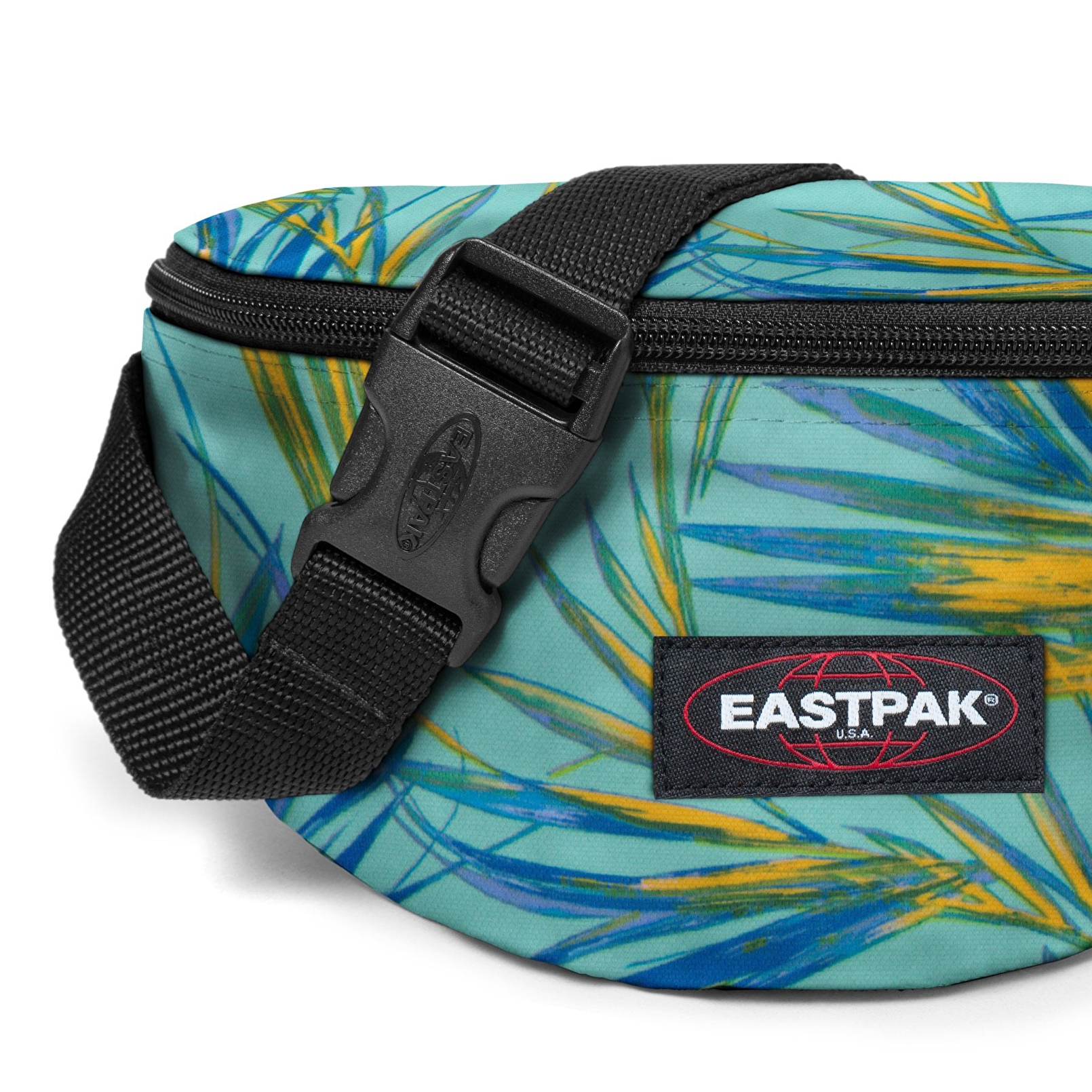 Eastpak SPRINGER BRIZE PALM AQUA BEL ÇANTASI