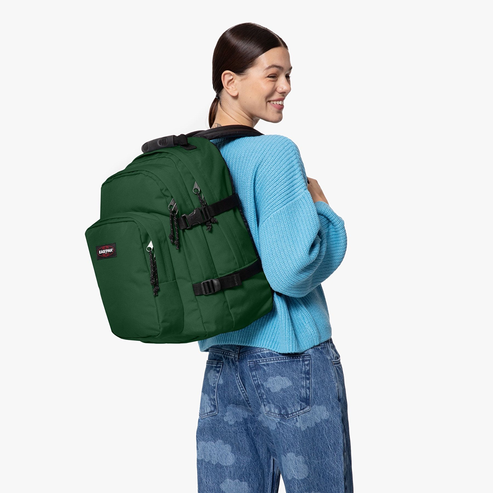 Eastpak PROVIDER BRISTLE GREEN SIRT ÇANTASI