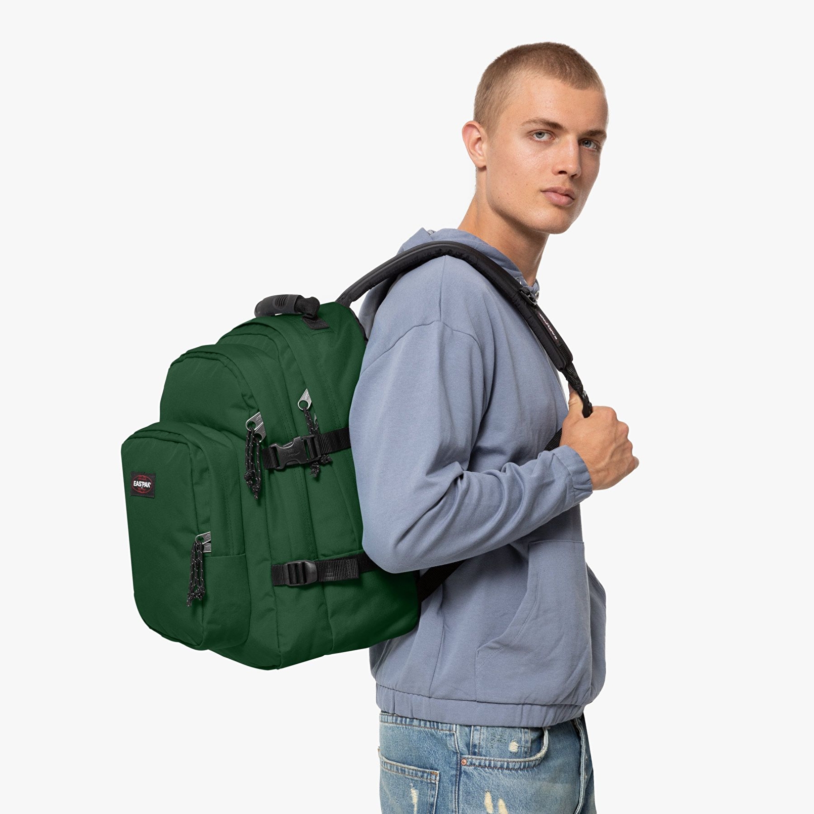 Eastpak PROVIDER BRISTLE GREEN SIRT ÇANTASI