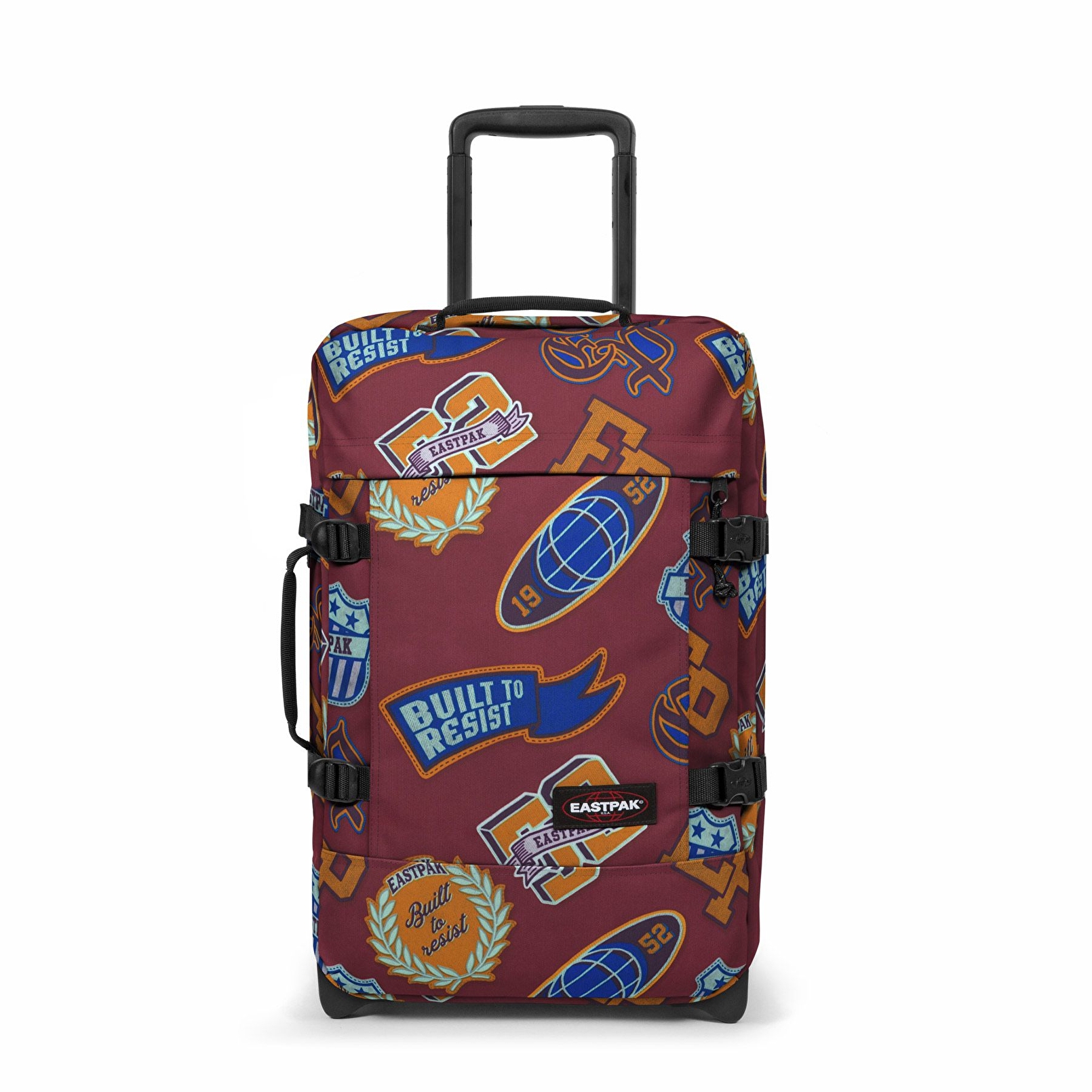Eastpak TRANVERZ S CLASH BURGUNDY TEKERLEKLİ VALİZ