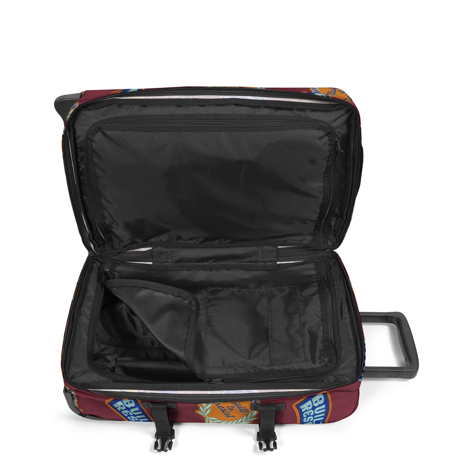 Eastpak TRANVERZ S CLASH BURGUNDY TEKERLEKLİ VALİZ