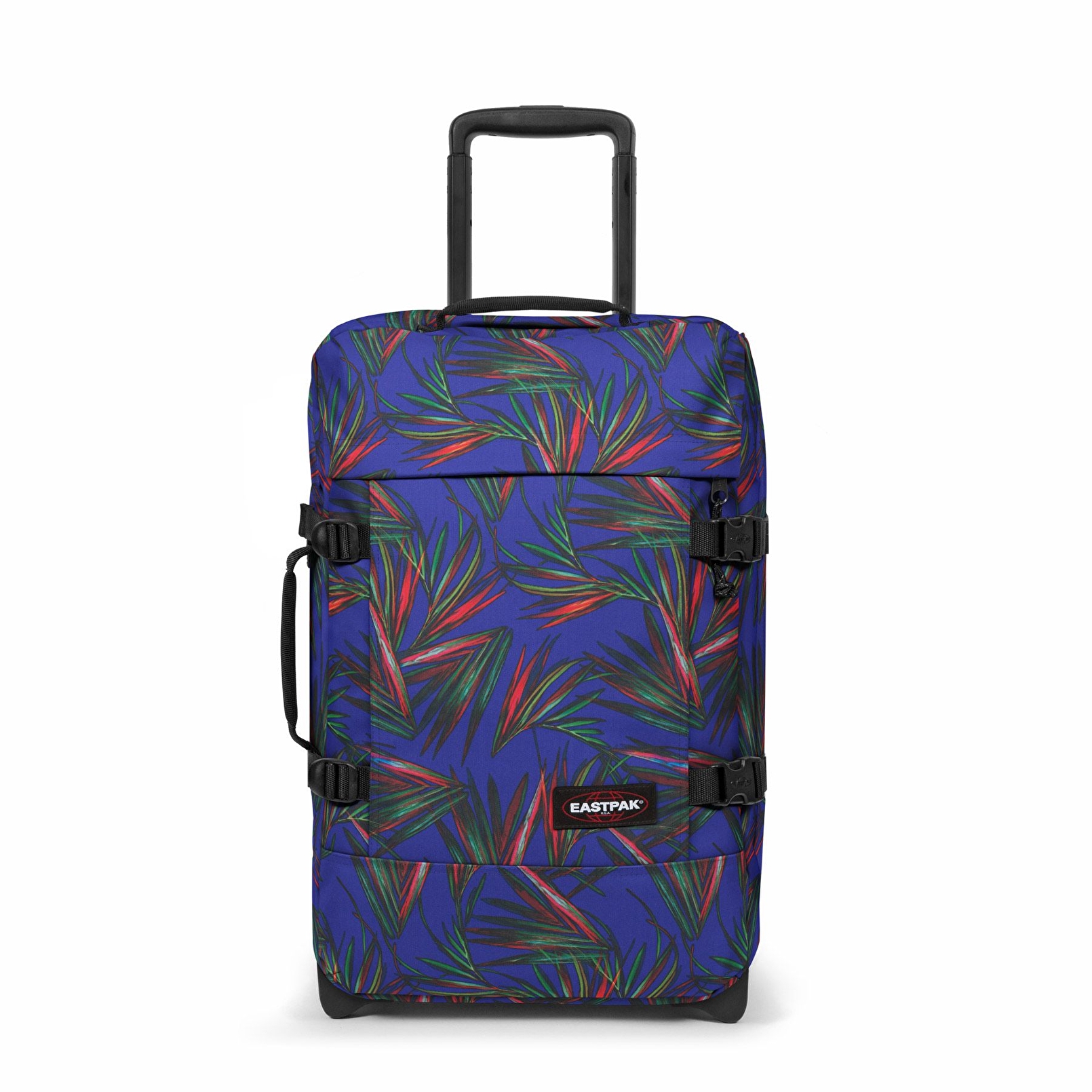 Eastpak TRANVERZ S BRIZE PALM NAVY TEKERLEKLİ VALİZ