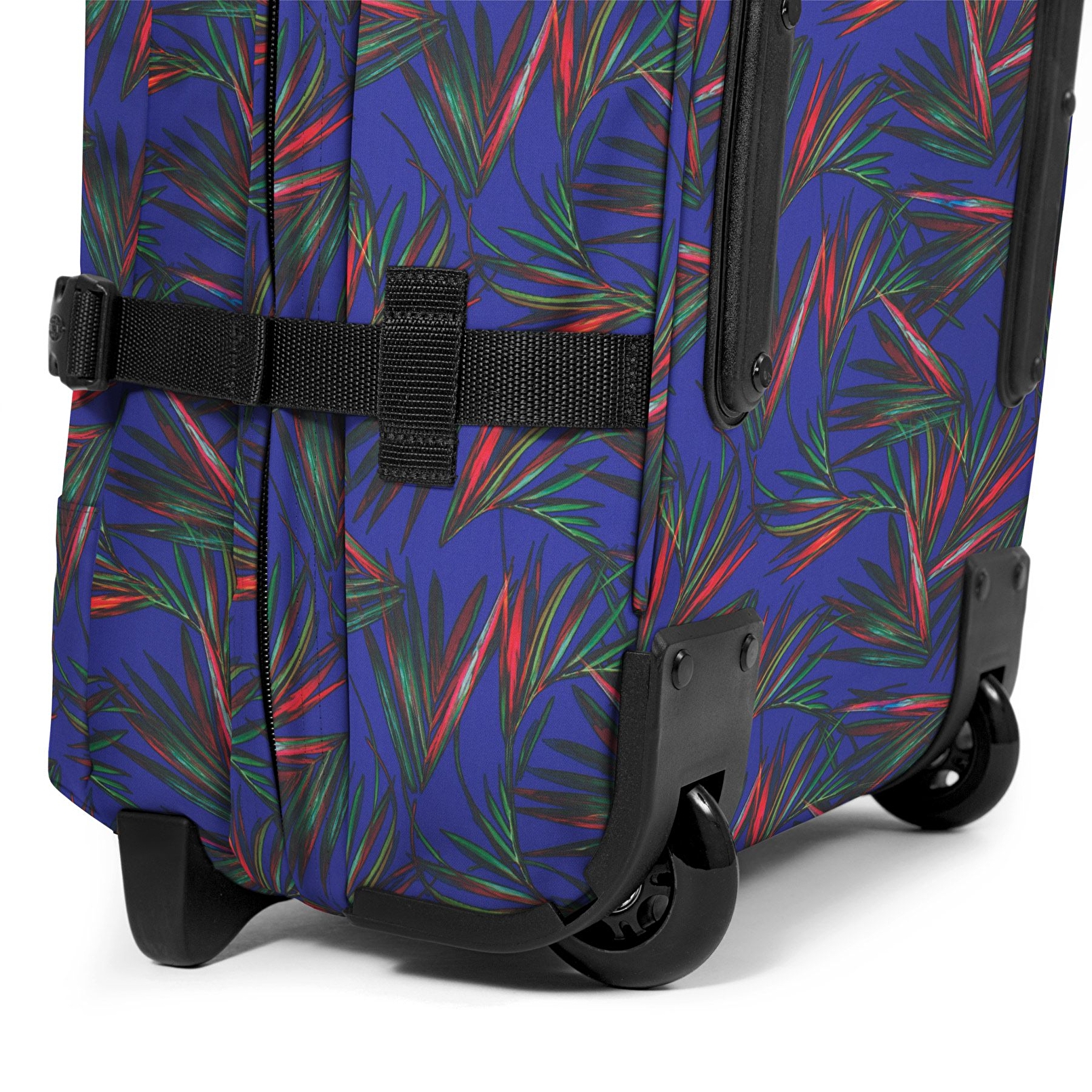 Eastpak TRANVERZ S BRIZE PALM NAVY TEKERLEKLİ VALİZ