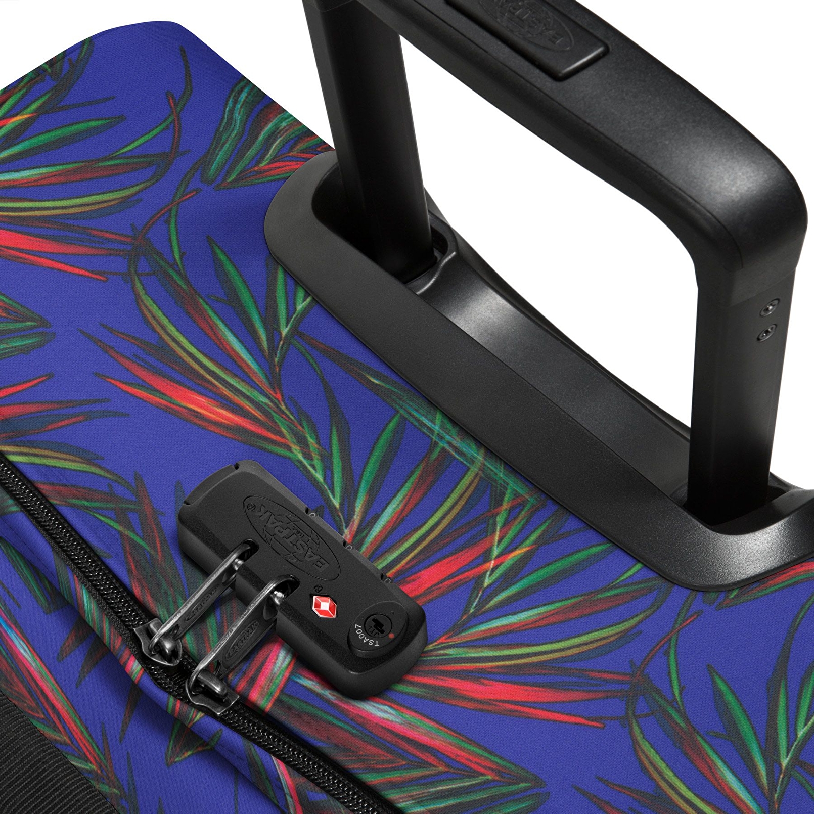 Eastpak TRANVERZ S BRIZE PALM NAVY TEKERLEKLİ VALİZ