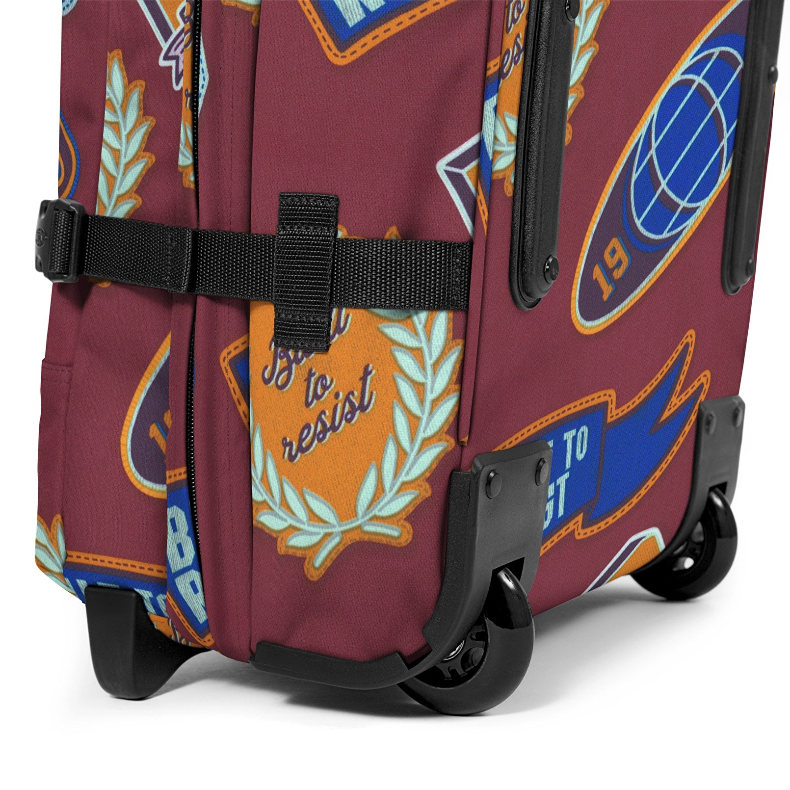 Eastpak TRANVERZ M CLASH BURGUNDY TEKERLEKLİ VALİZ