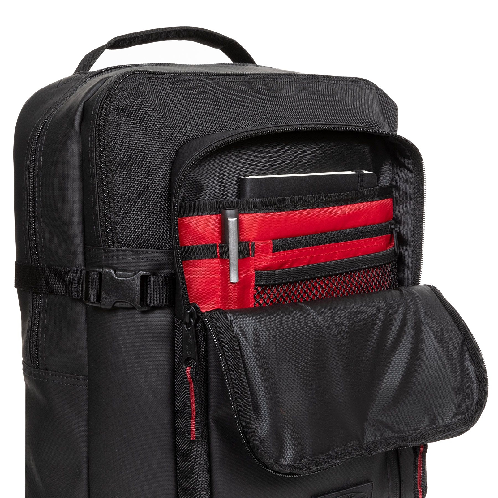 Eastpak TECUM L CNNCT TOP BLACK SIRT ÇANTASI
