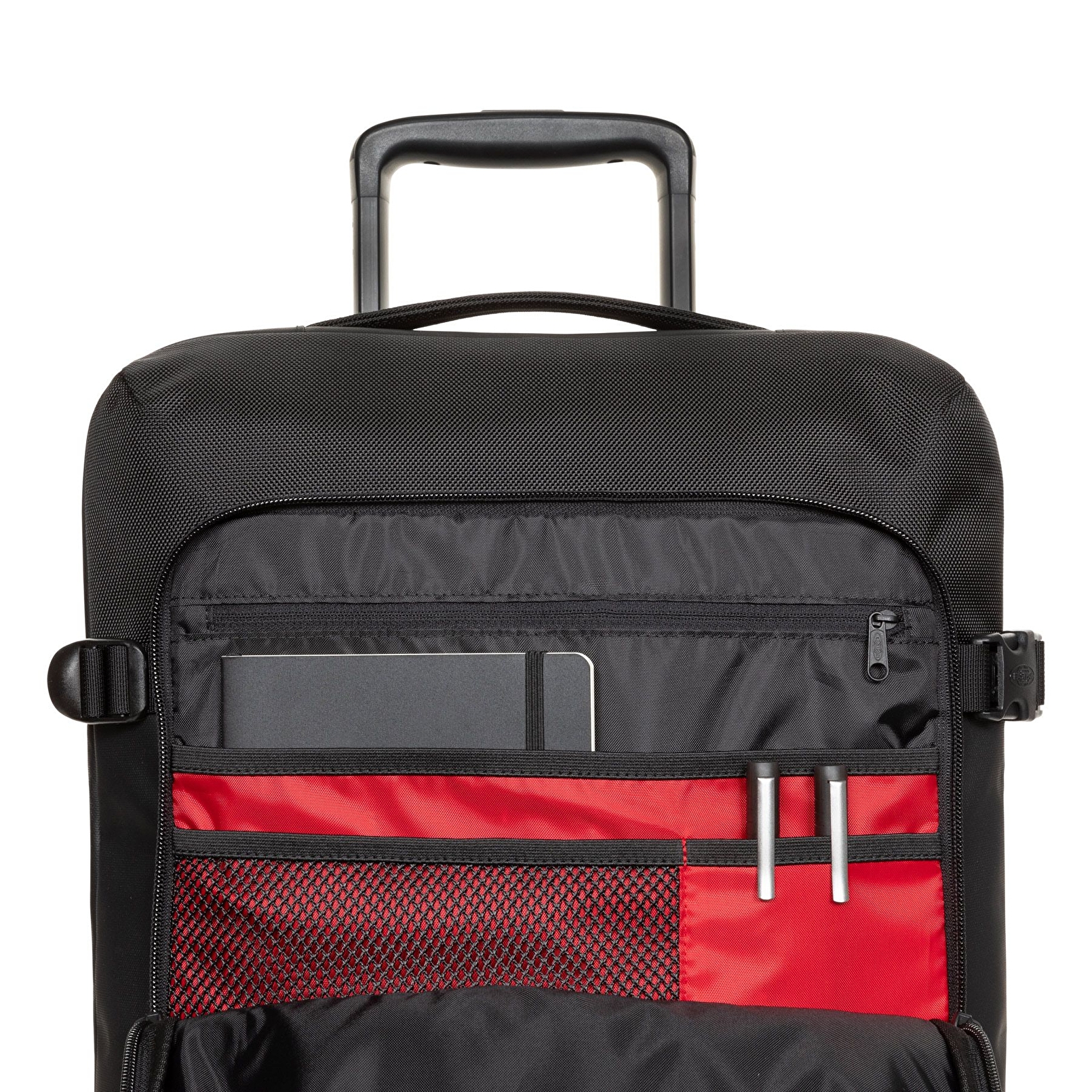 Eastpak TRANVERZ CNNCT S CNNCT TOP BLACK TEKERLEKLİ VALİZ