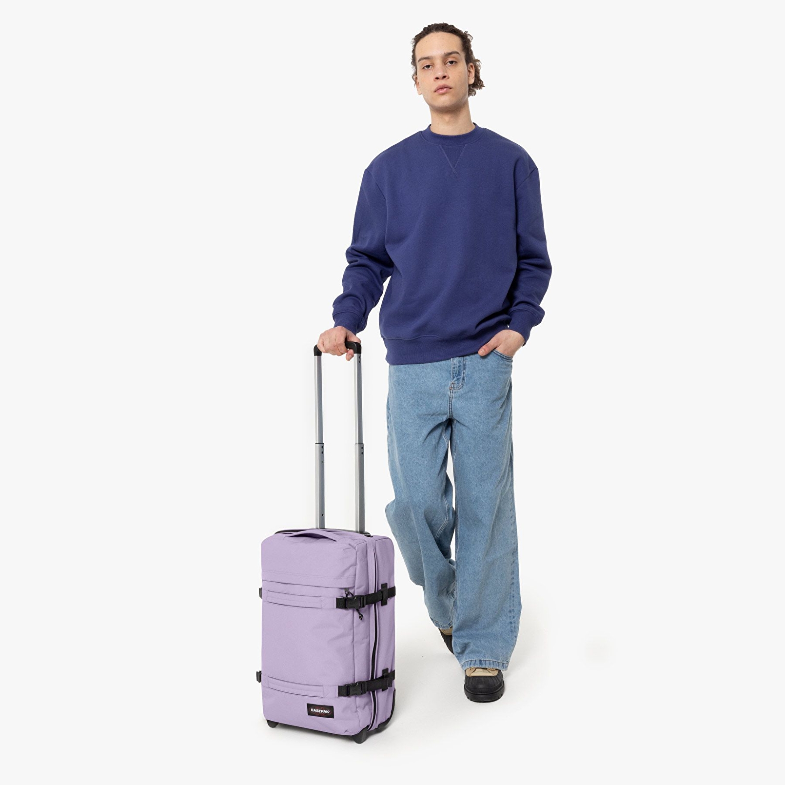 Eastpak TRANSIT'R S ORCHID LILAC TEKERLEKLİ VALİZ