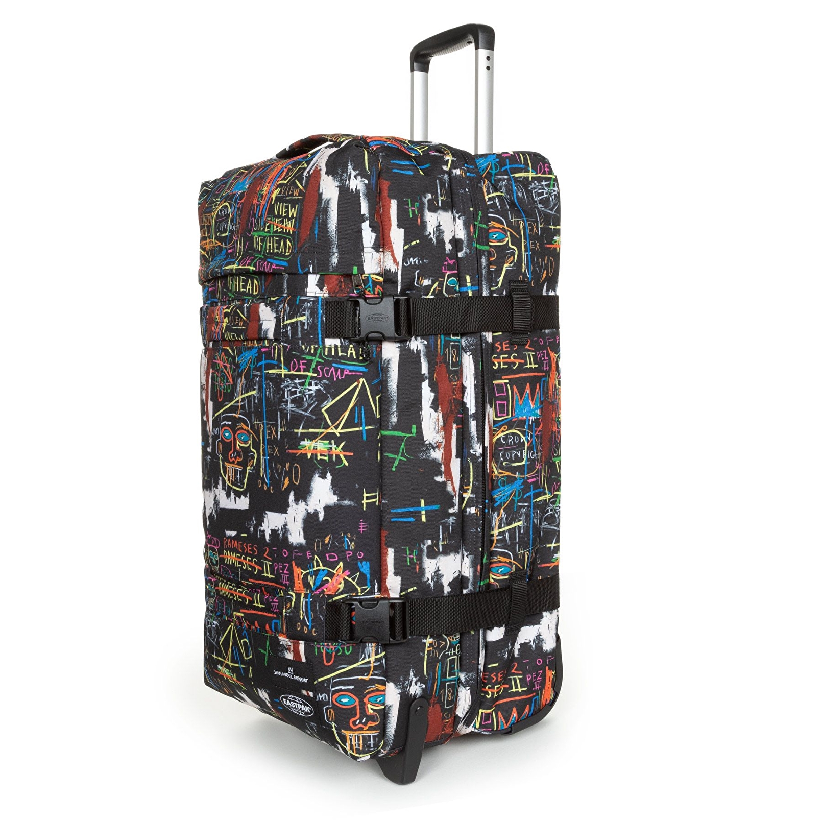 Eastpak BASQUIAT X EASTPAK TRANSIT'R L BASQUIAT KINGS OF EGYPT 2 TEKERLEKLİ VALİZ