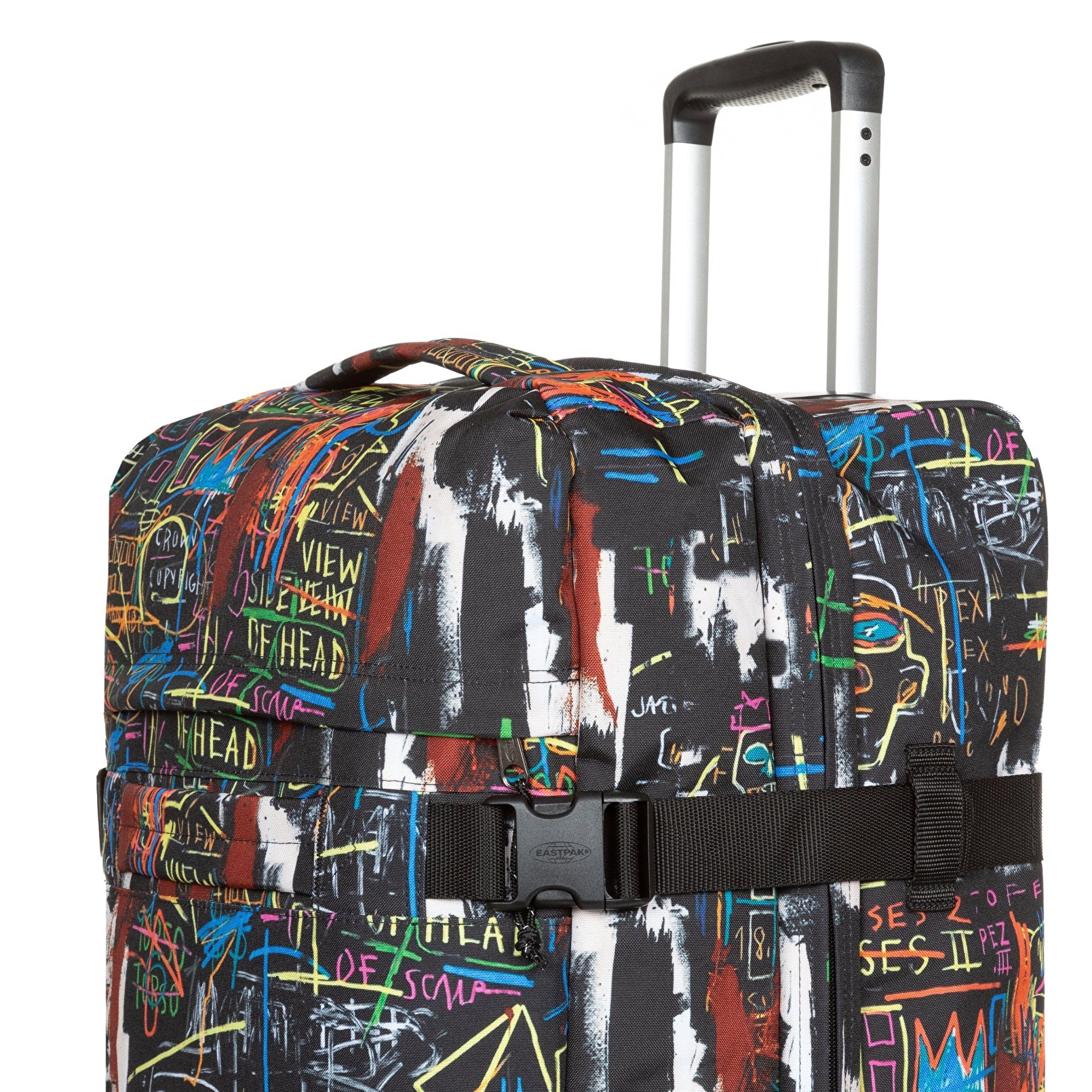 Eastpak BASQUIAT X EASTPAK TRANSIT'R L BASQUIAT KINGS OF EGYPT 2 TEKERLEKLİ VALİZ