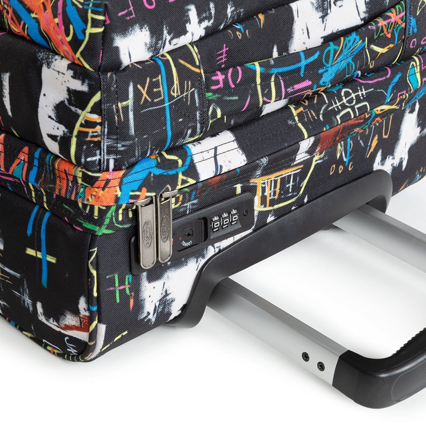 Eastpak BASQUIAT X EASTPAK TRANSIT'R L BASQUIAT KINGS OF EGYPT 2 TEKERLEKLİ VALİZ