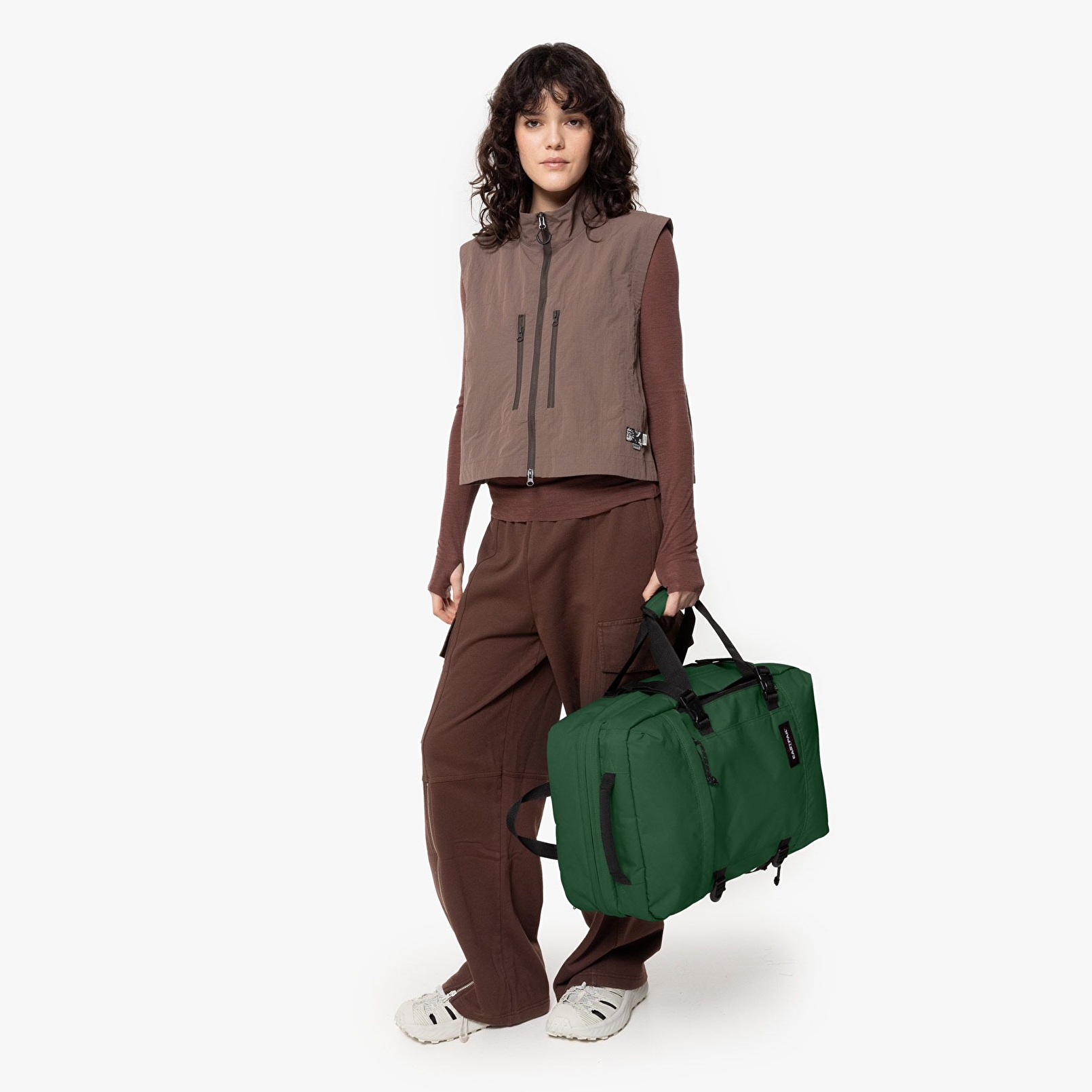 Eastpak TRAVELPACK BRISTLE GREEN SEYAHAT ÇANTASI