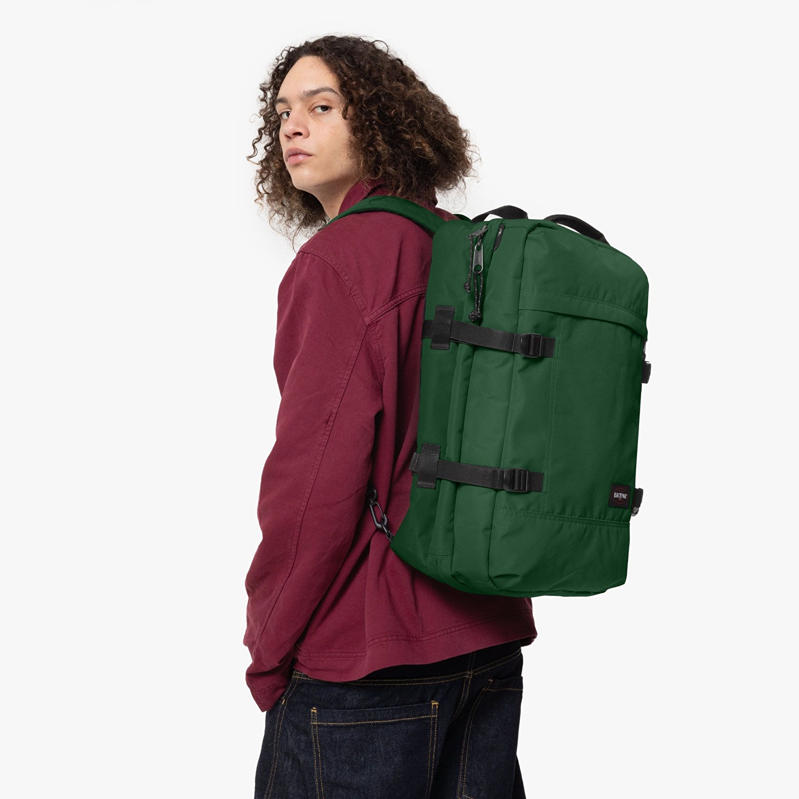 Eastpak TRAVELPACK BRISTLE GREEN SEYAHAT ÇANTASI