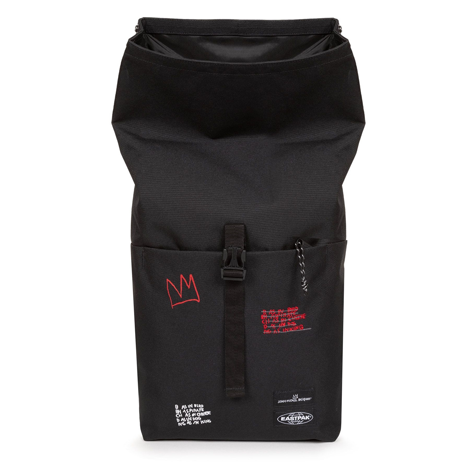 Eastpak BASQUIAT X EASTPAK UP ROLL BASQUIAT QUOTES SIRT ÇANTASI