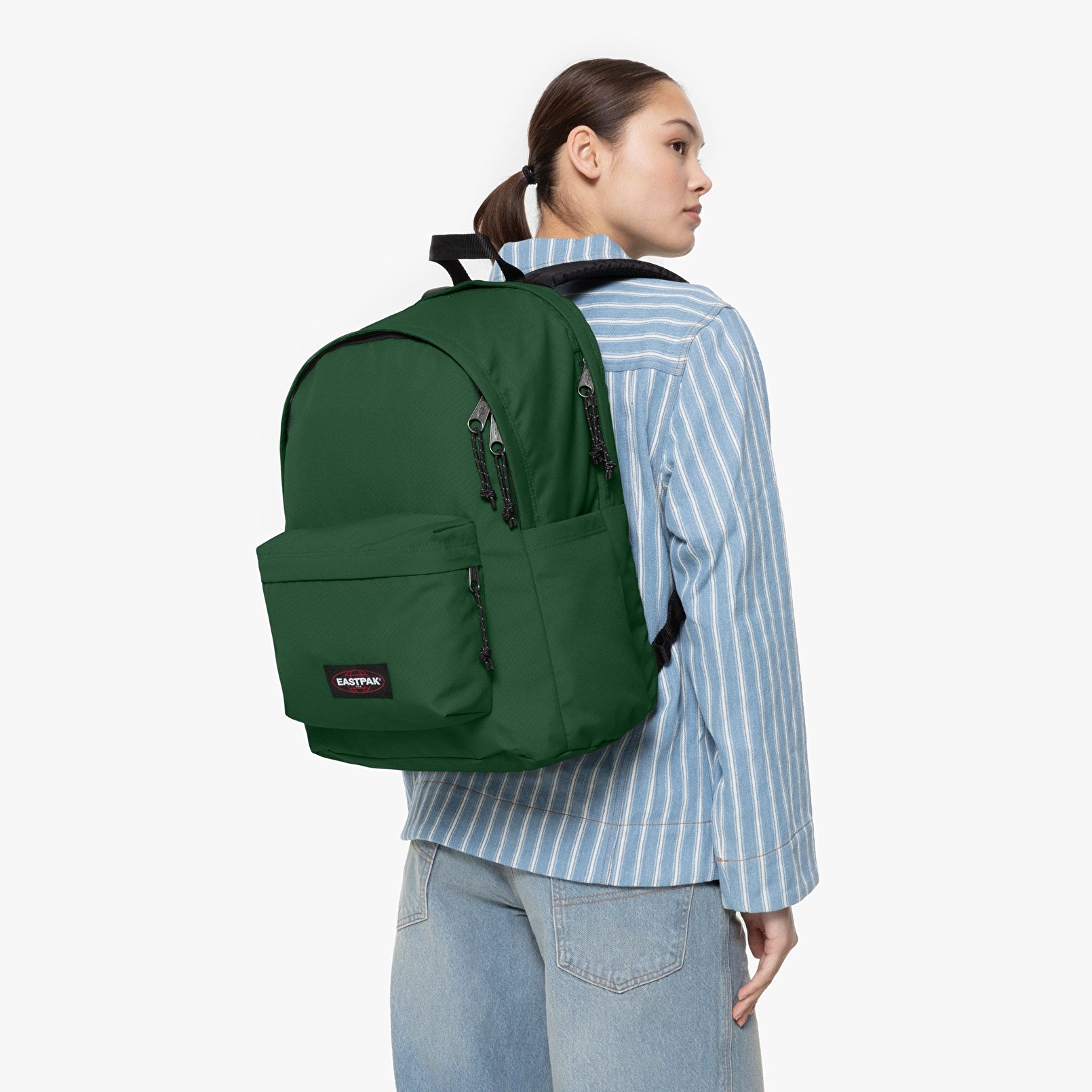 Eastpak CROWN BAG BRISTLE GREEN SIRT ÇANTASI