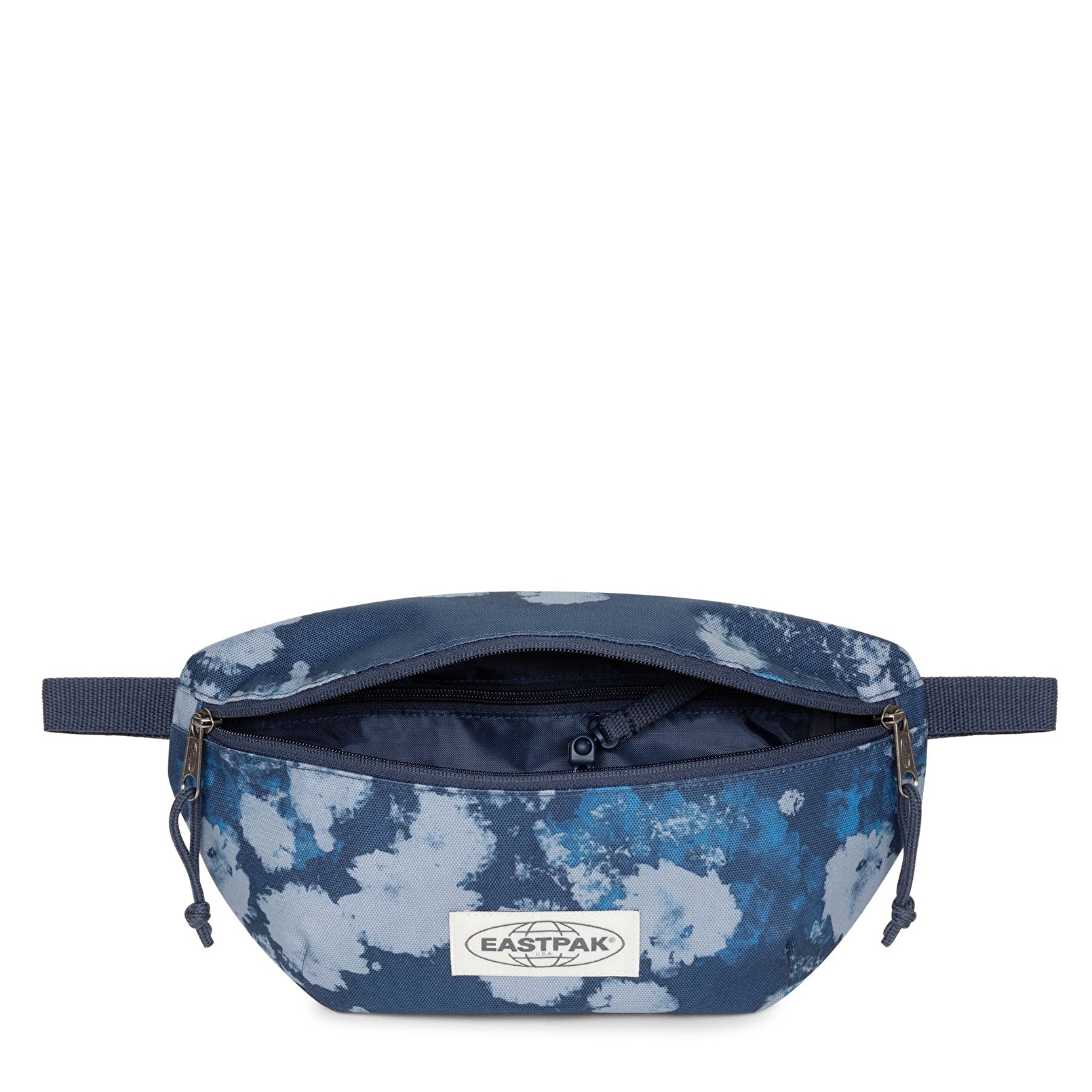 Eastpak BUMBAG LARGE WASHED PRINT BLUE BEL ÇANTASI