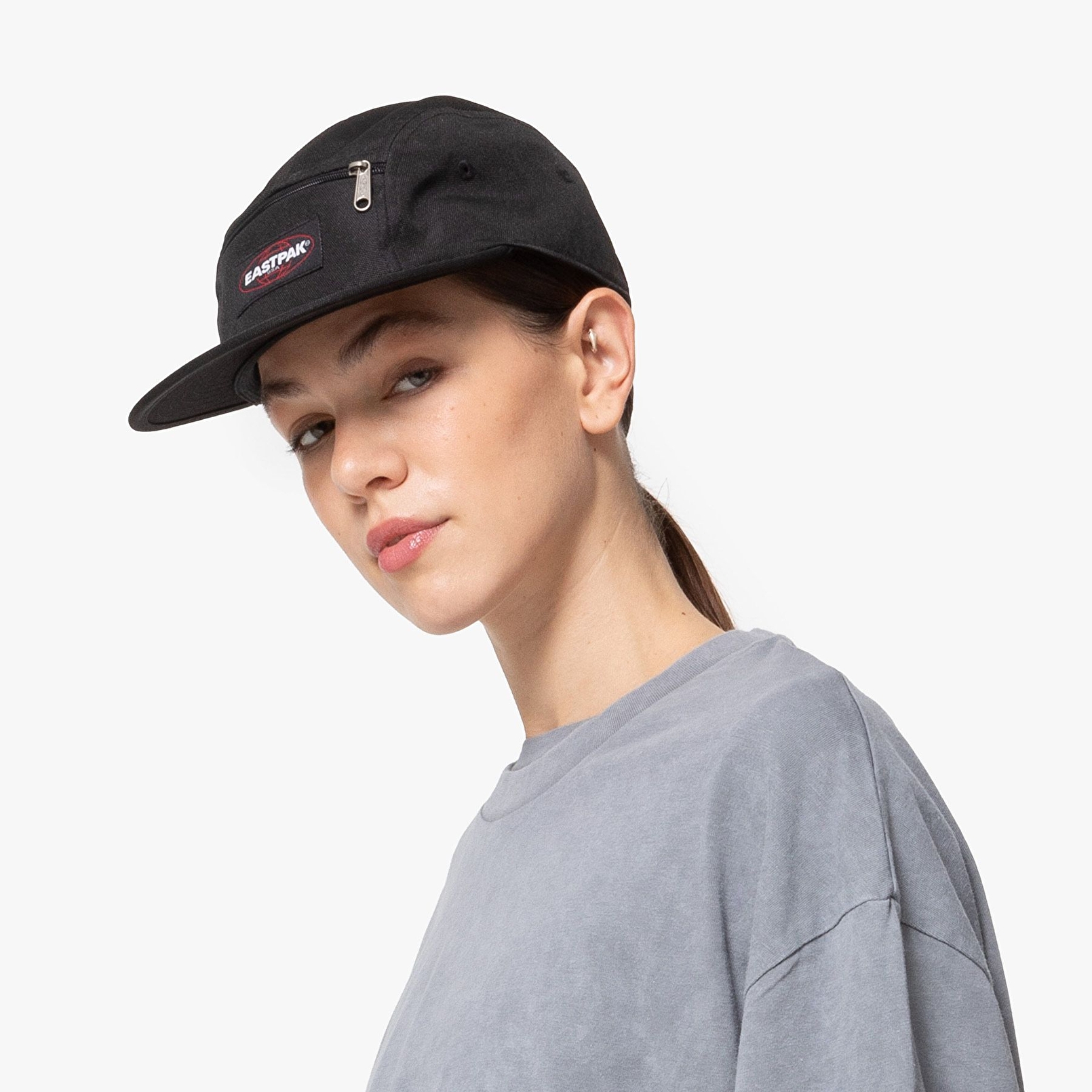 Eastpak 5 PANEL CAP BLACK ŞAPKA