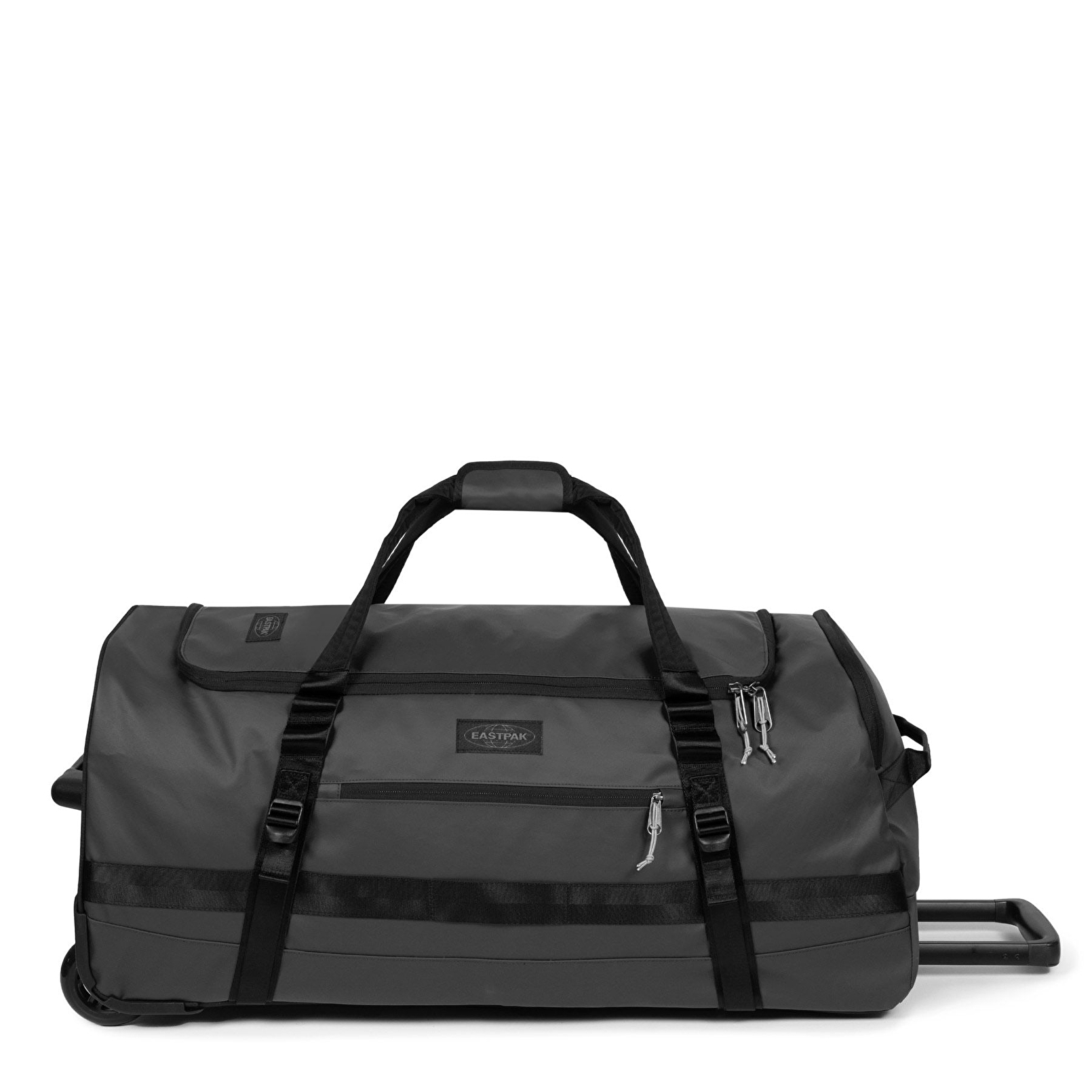 Eastpak DUFFEL PACK WHEEL L TARP BLACK2 TEKERLEKLİ VALİZ